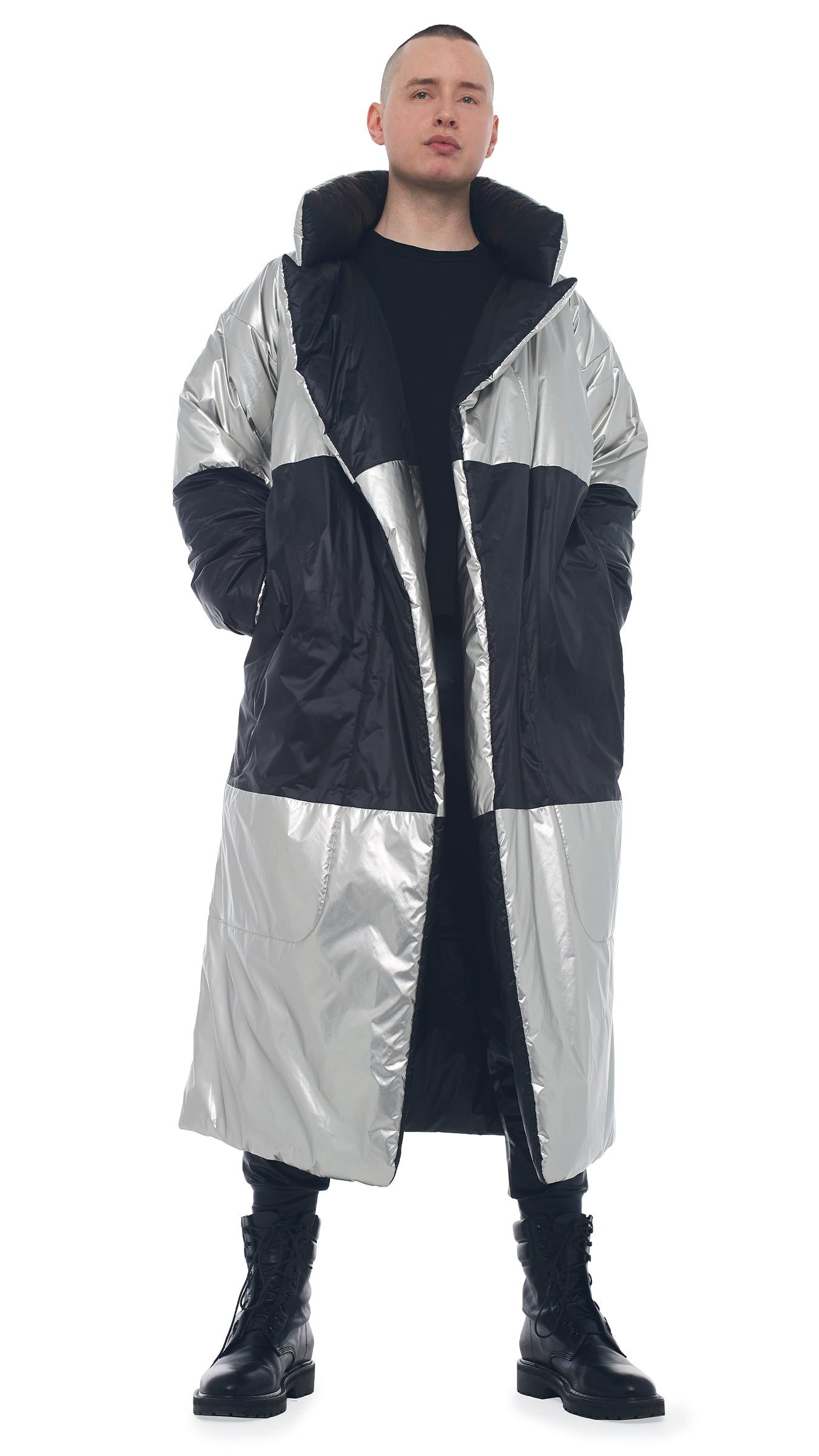 REVERSIBLE SLEEPING BAG COAT sold by Norma Kamali product image thumbnail 12