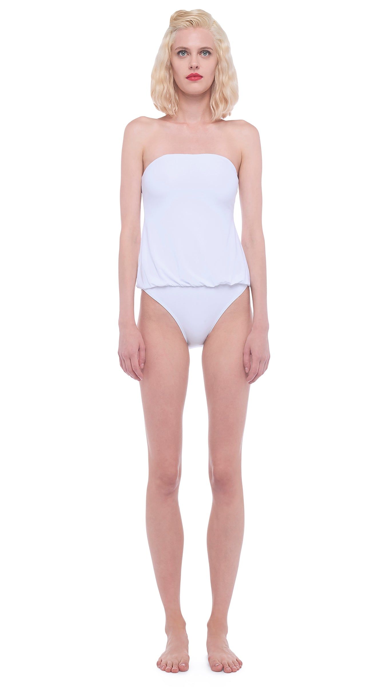 STRAPLESS BABYDOLL MIO sold by Norma Kamali