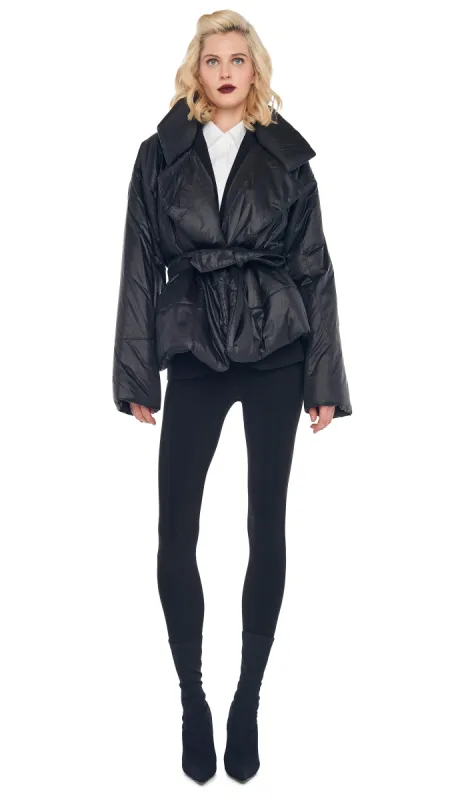 SLEEPING BAG COAT SHORT with LEGGING W/ FOOTIE W/O WAISTBAND sold by Norma Kamali