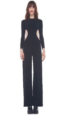 SIDE CUT OUT JUMPSUIT sold by Norma Kamali