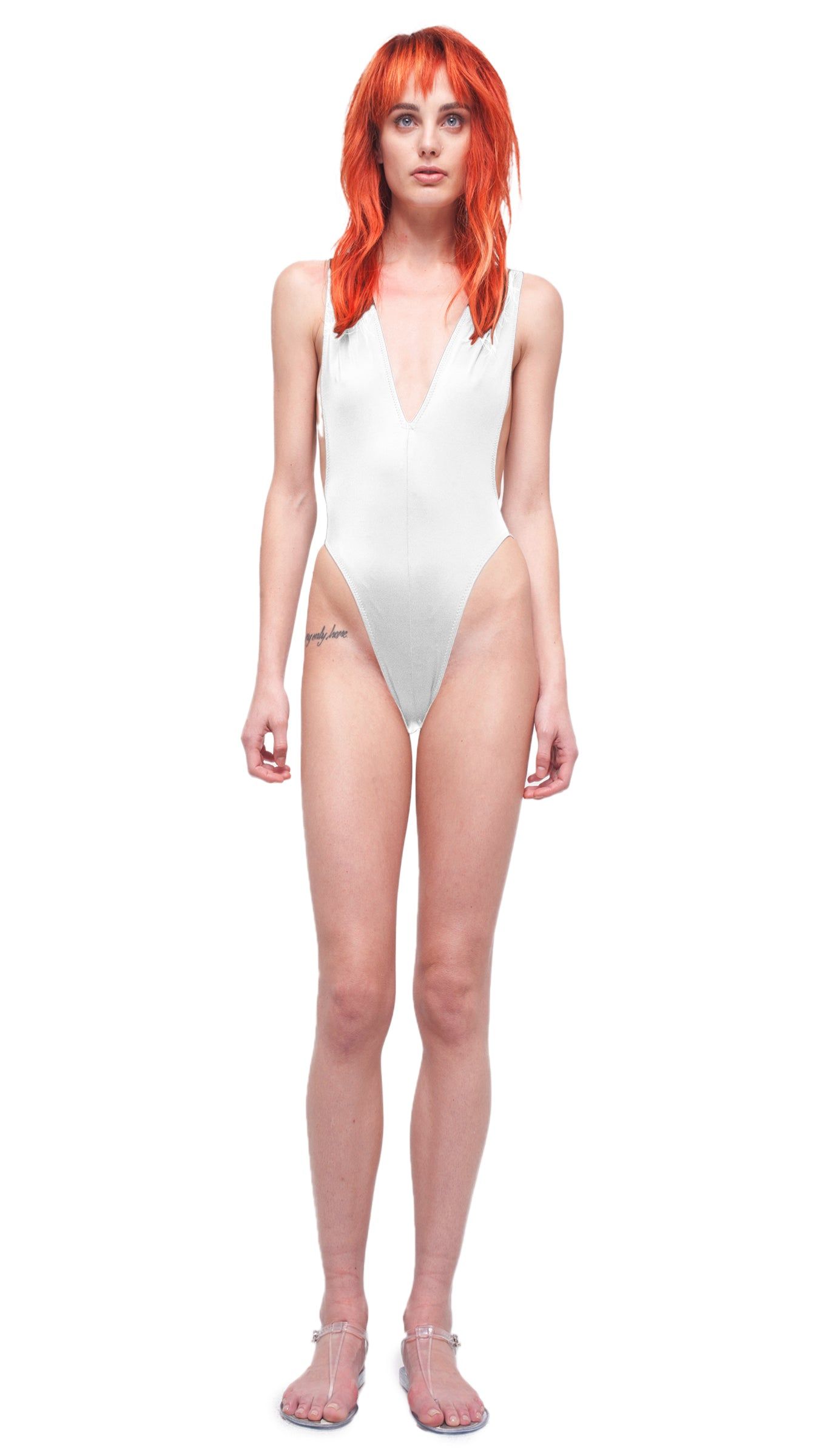 V NECK MARISSA sold by Norma Kamali