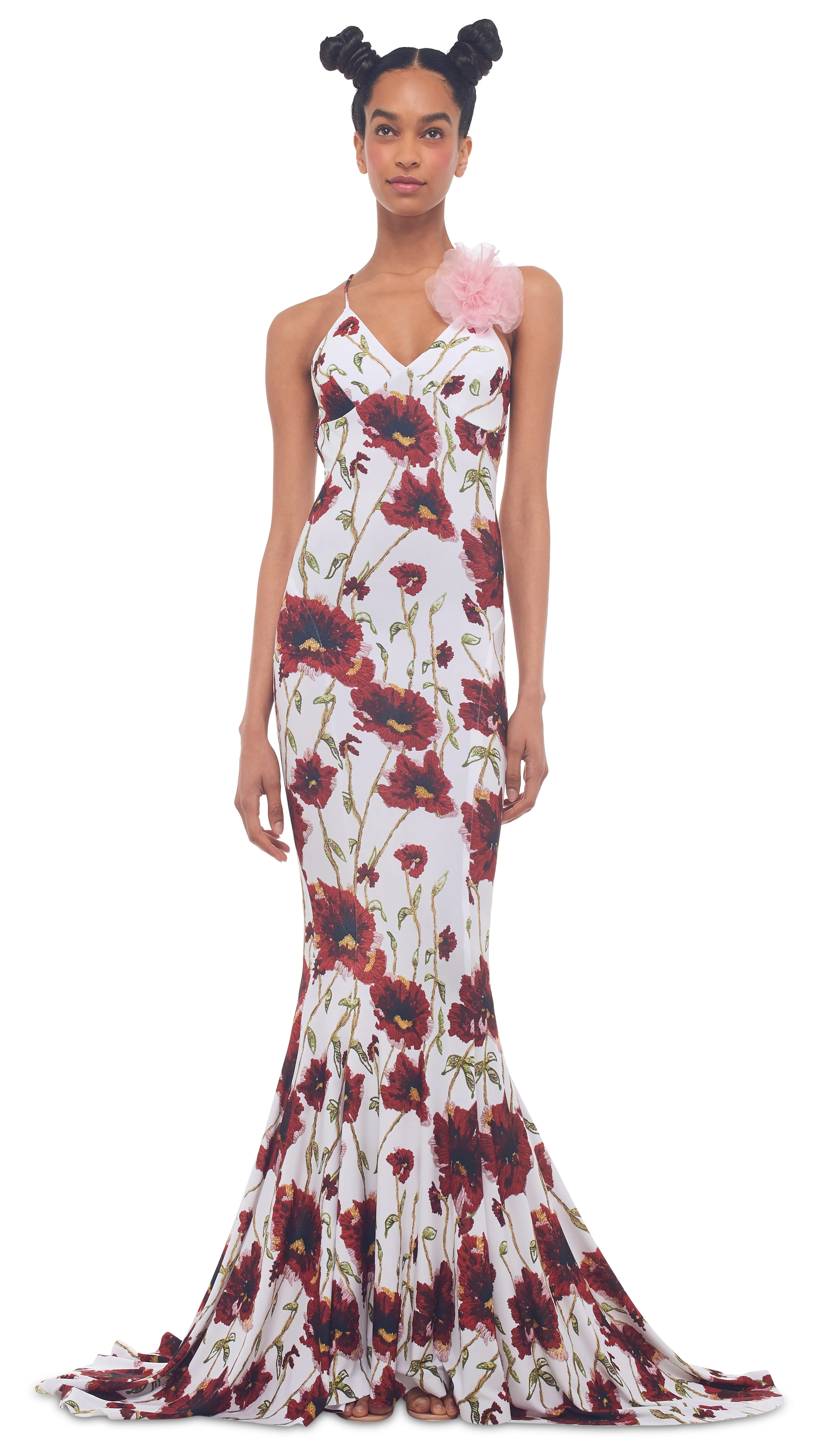 LOW BACK FISHTAIL GOWN sold by Norma Kamali