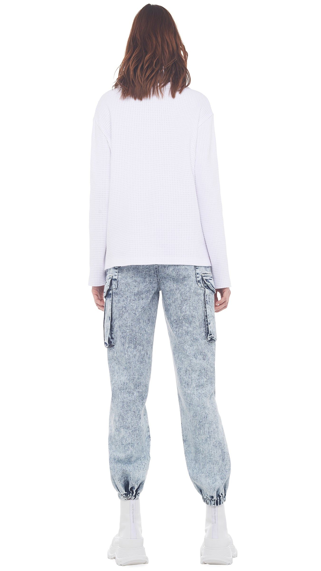 BF CARGO SWEAT JOG PANT sold by Norma Kamali product image thumbnail 3