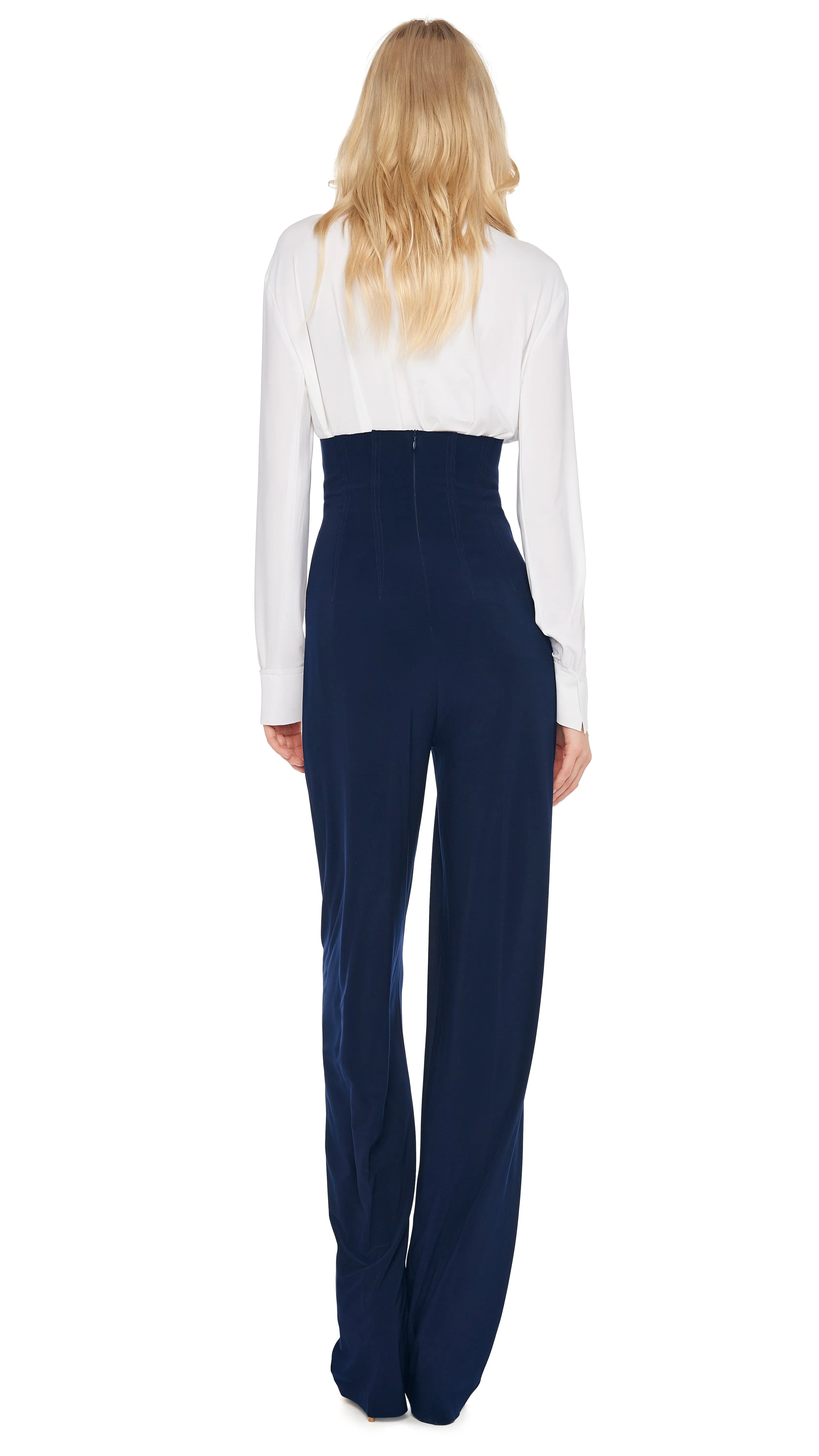 NK SHIRT W/ COLLAR STAND sold by Norma Kamali product image thumbnail 3