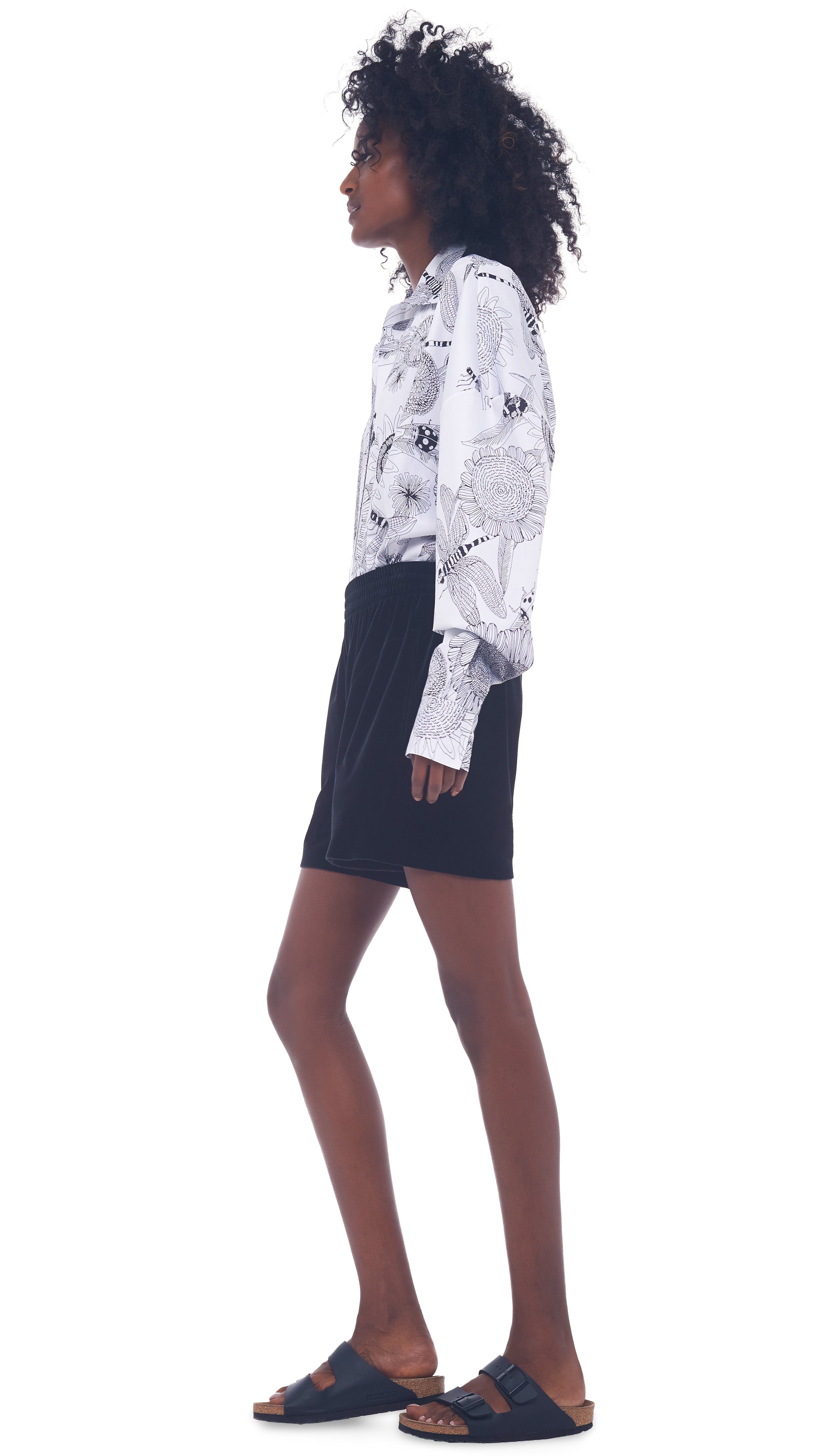 BOYFRIEND NK SHIRT BODYSUIT sold by Norma Kamali product image thumbnail 2