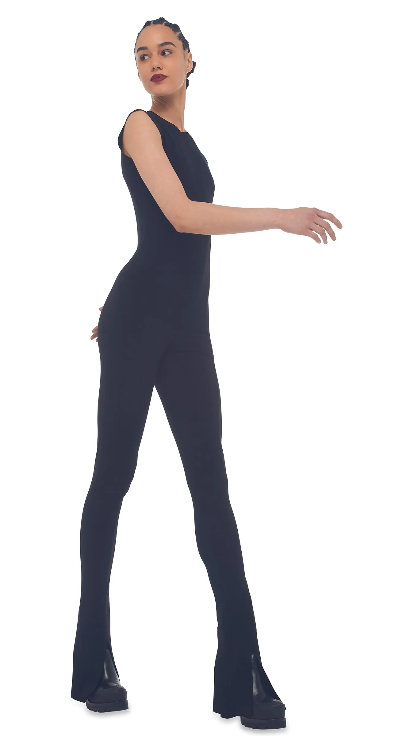 SPAT LEGGING CATSUIT sold by Norma Kamali product image thumbnail 5