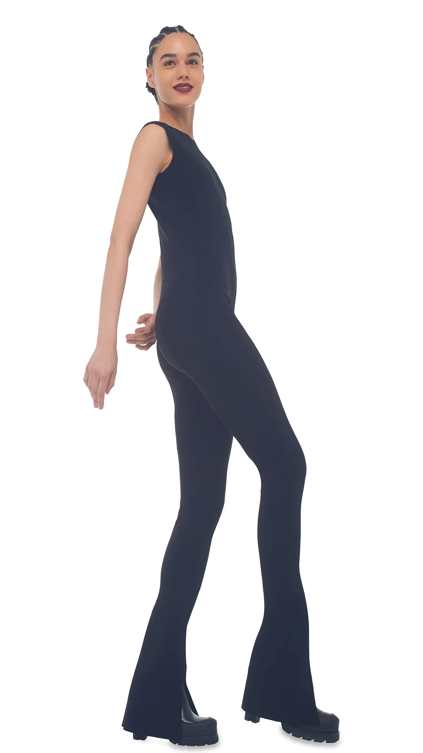 SPAT LEGGING CATSUIT sold by Norma Kamali product image thumbnail 4