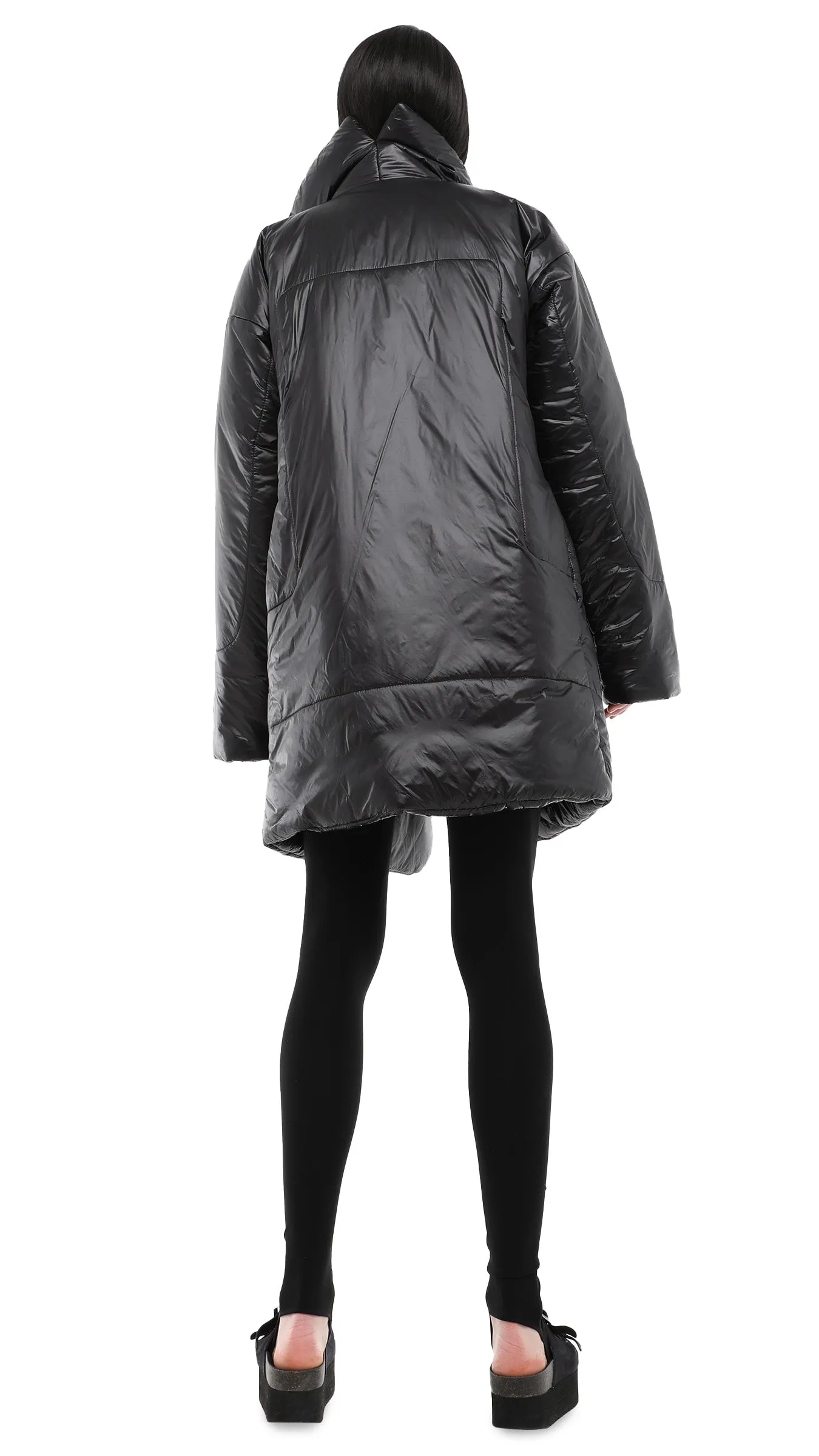 SLEEPING BAG COAT TO KNEE sold by Norma Kamali product image thumbnail 3
