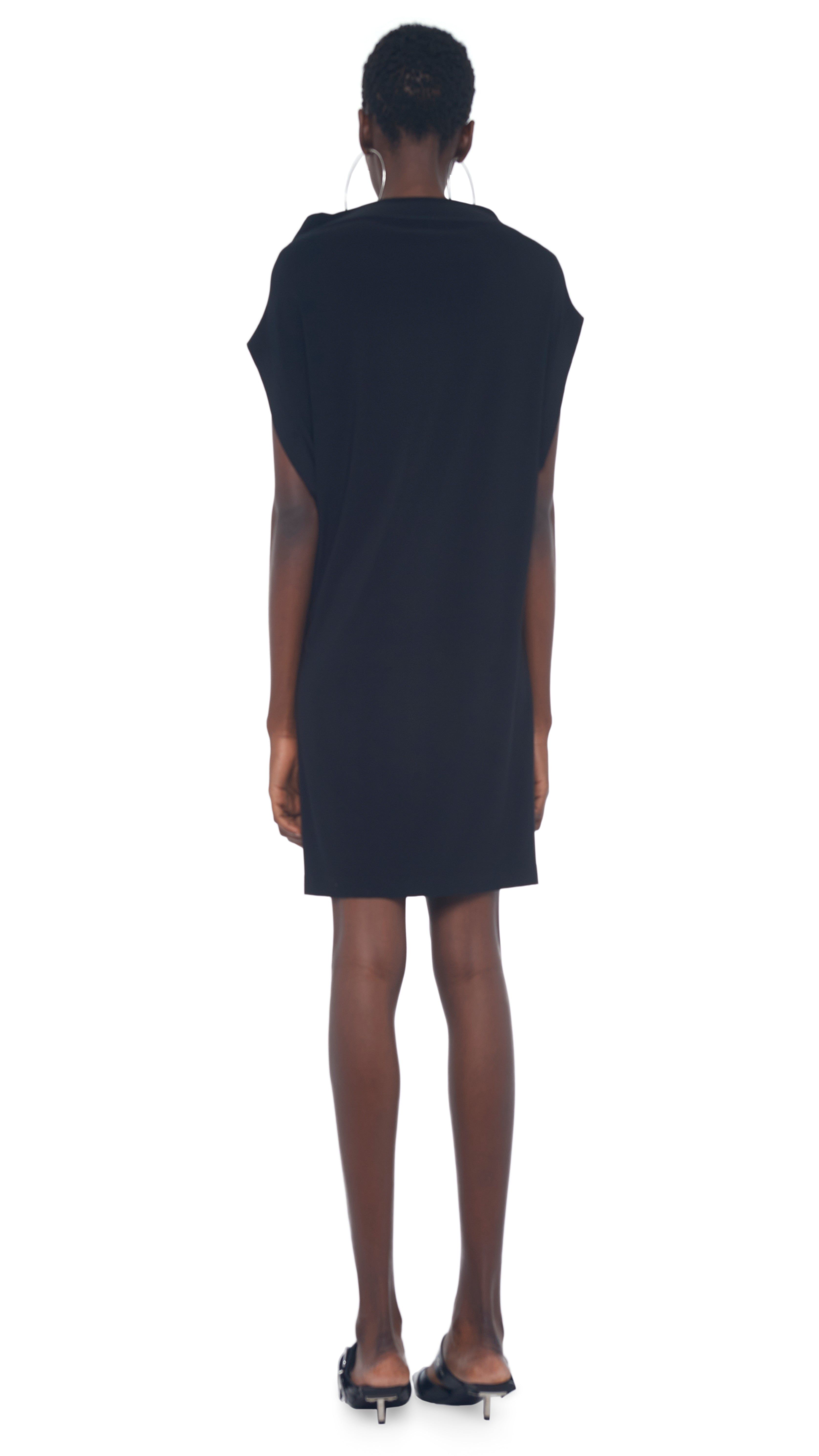 SLEEVELESS ALL IN ONE DRESS sold by Norma Kamali product image thumbnail 3