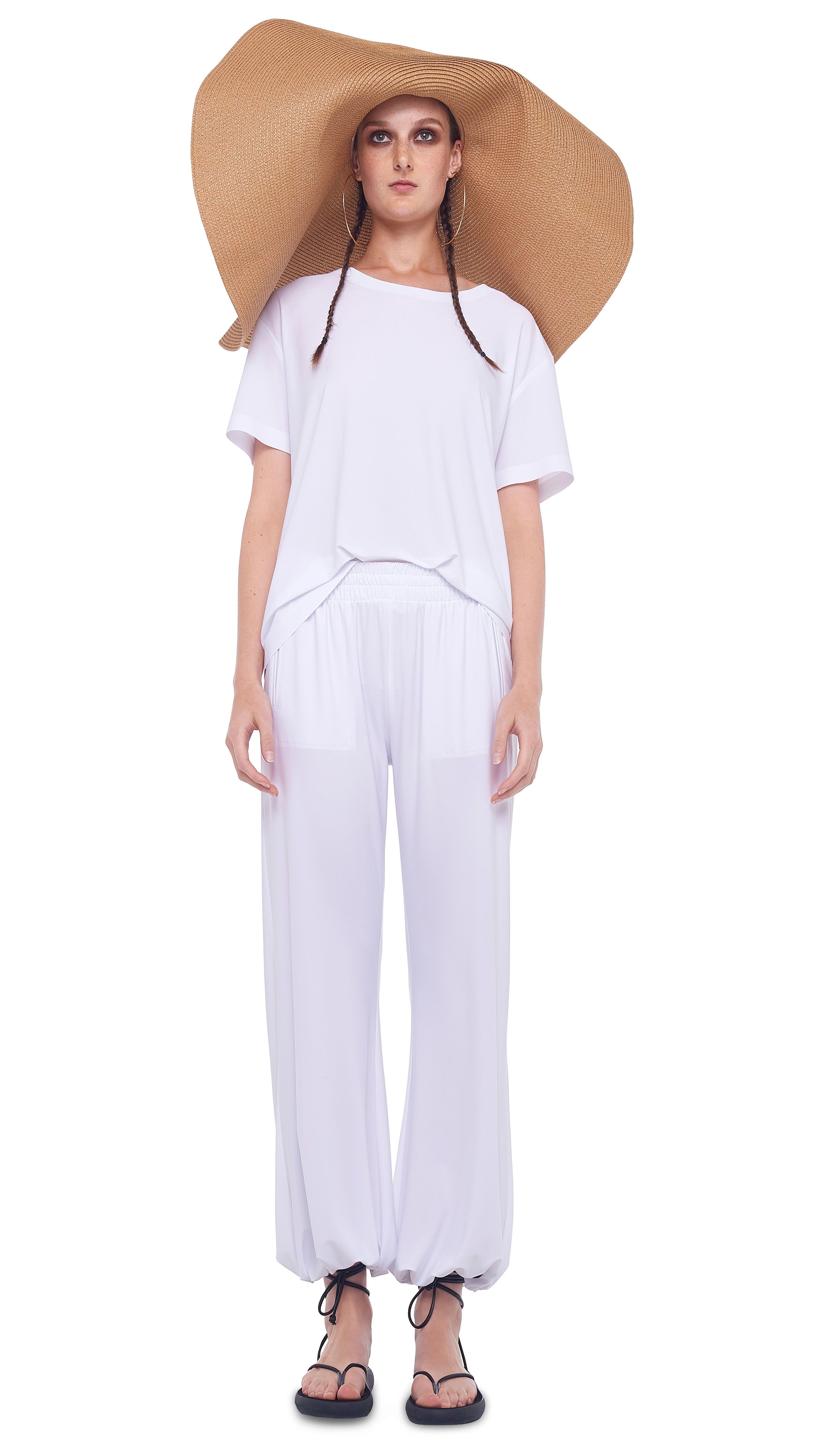 BF PUFF JOG PANT sold by Norma Kamali