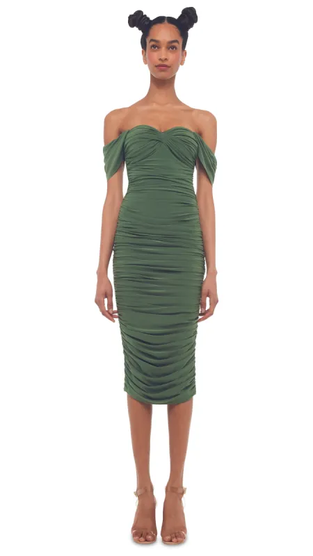 WALTER DRESS W/ WING SLEEVE sold by Norma Kamali