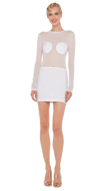 DOT DASH MINI DRESS sold by Norma Kamali