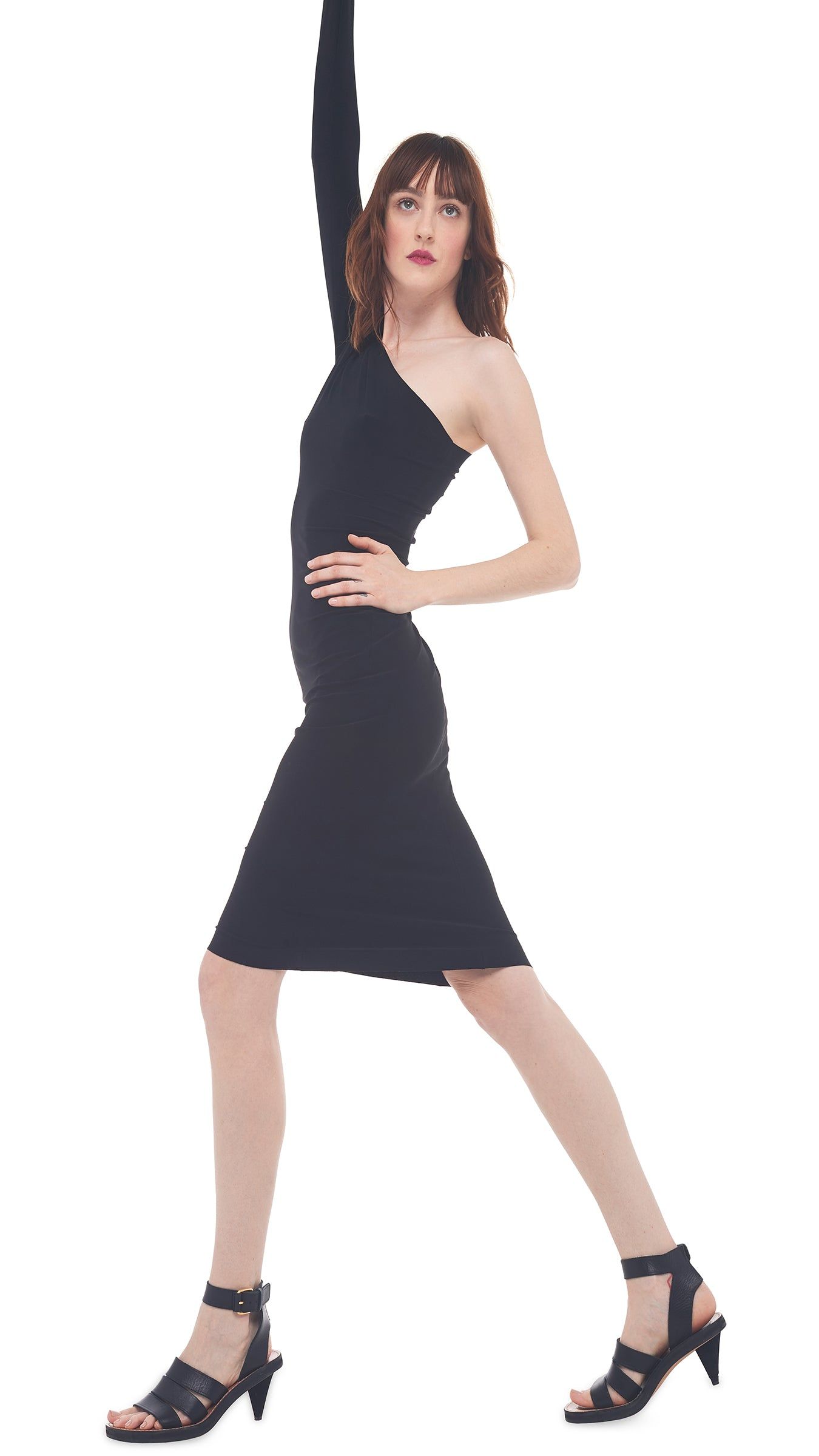 ONE SLEEVE DRESS sold by Norma Kamali product image thumbnail 4