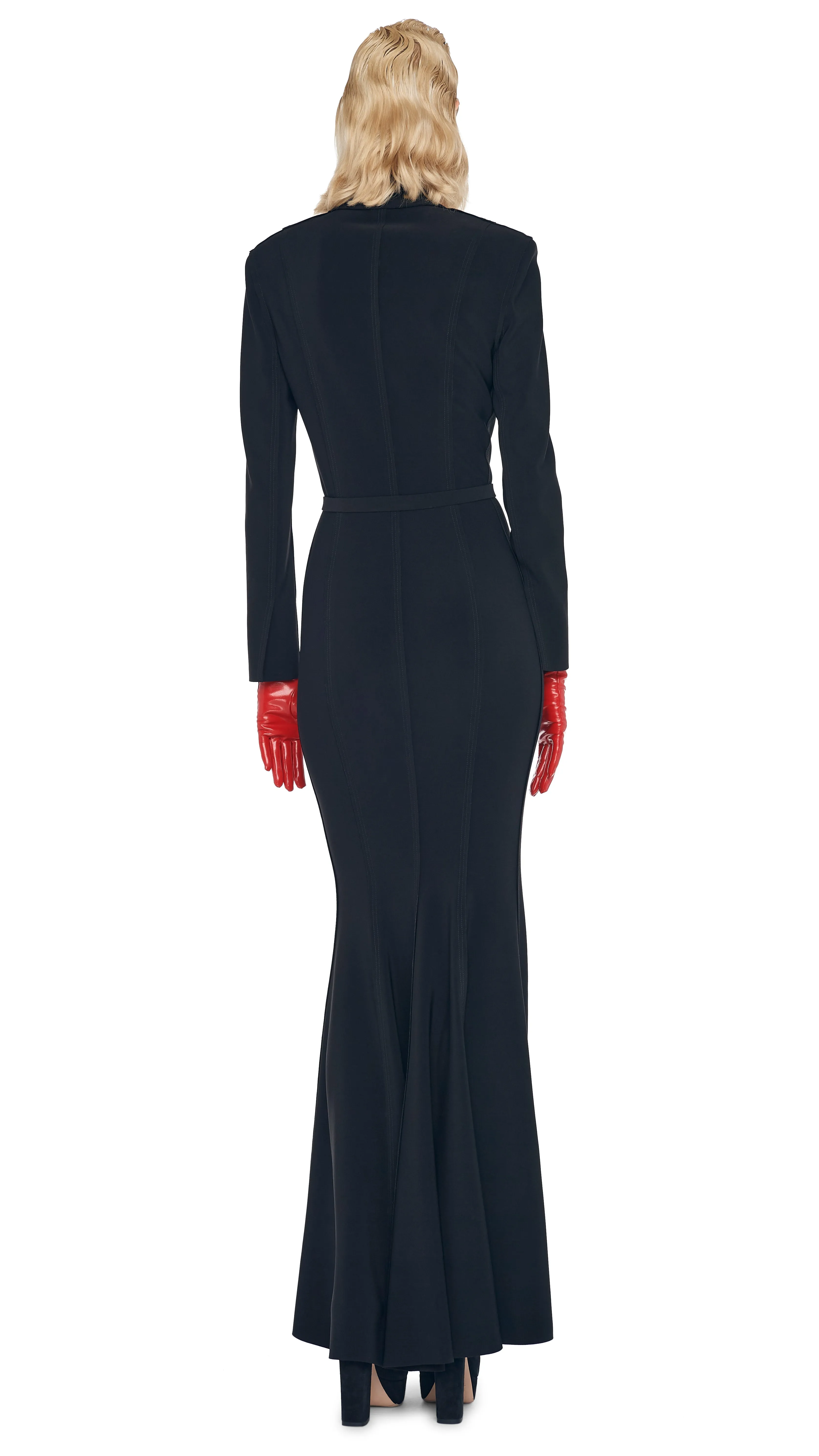 SB BOY FIT FISHTAIL GOWN sold by Norma Kamali product image thumbnail 3