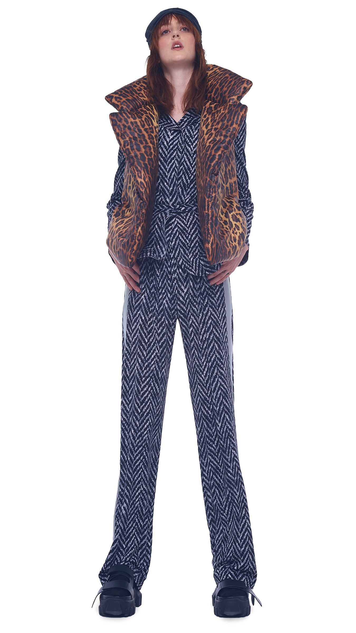 SLEEPING BAG VEST sold by Norma Kamali product image thumbnail 4