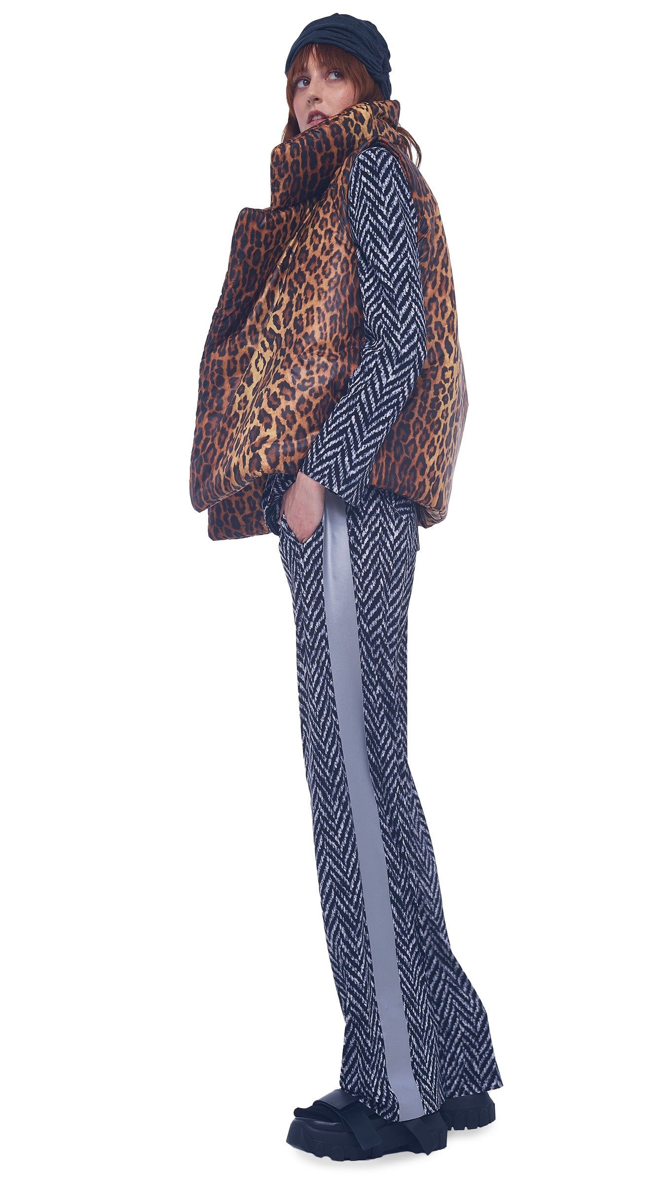 SLEEPING BAG VEST sold by Norma Kamali product image thumbnail 2