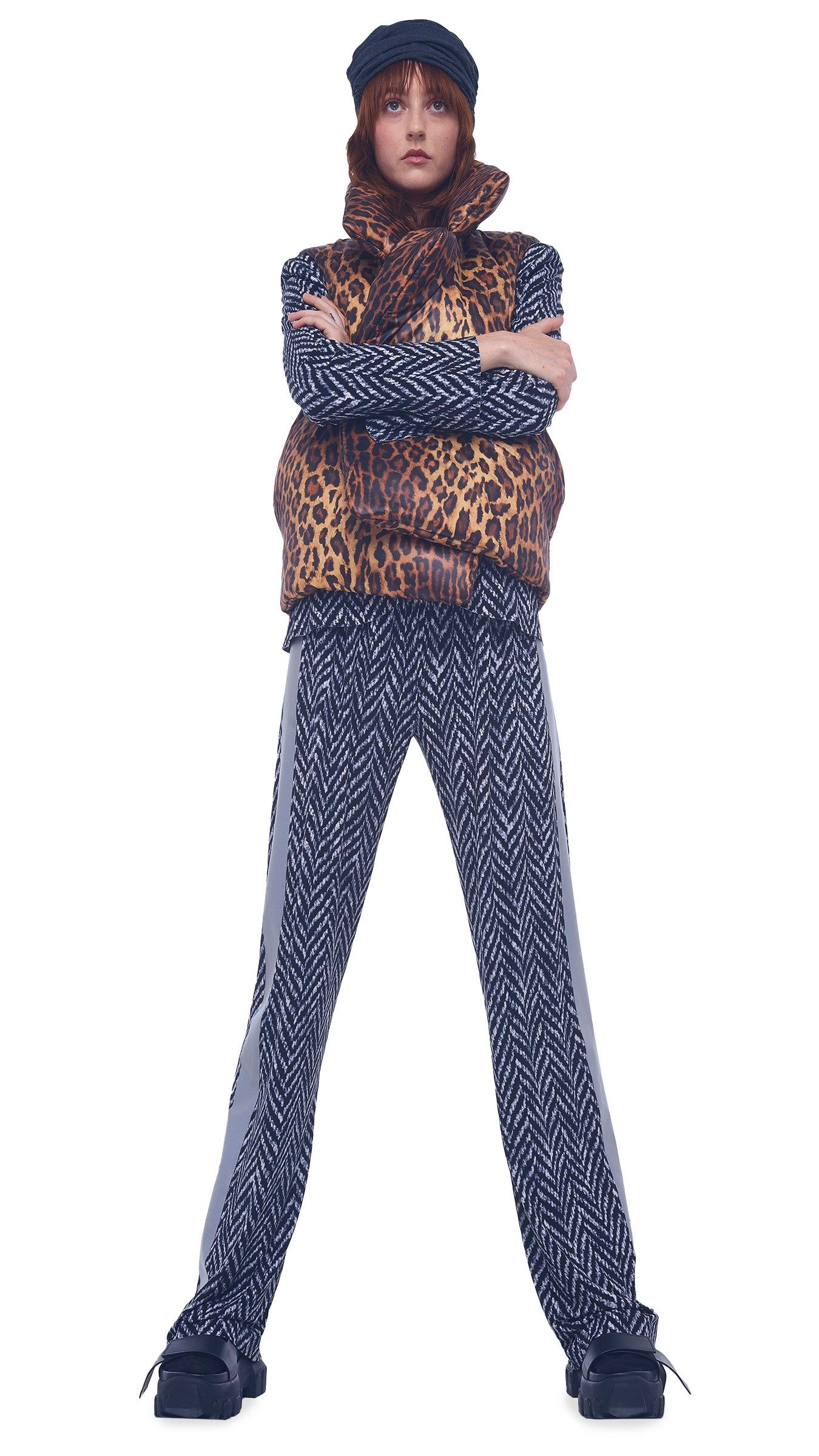 SLEEPING BAG VEST sold by Norma Kamali product image thumbnail 5