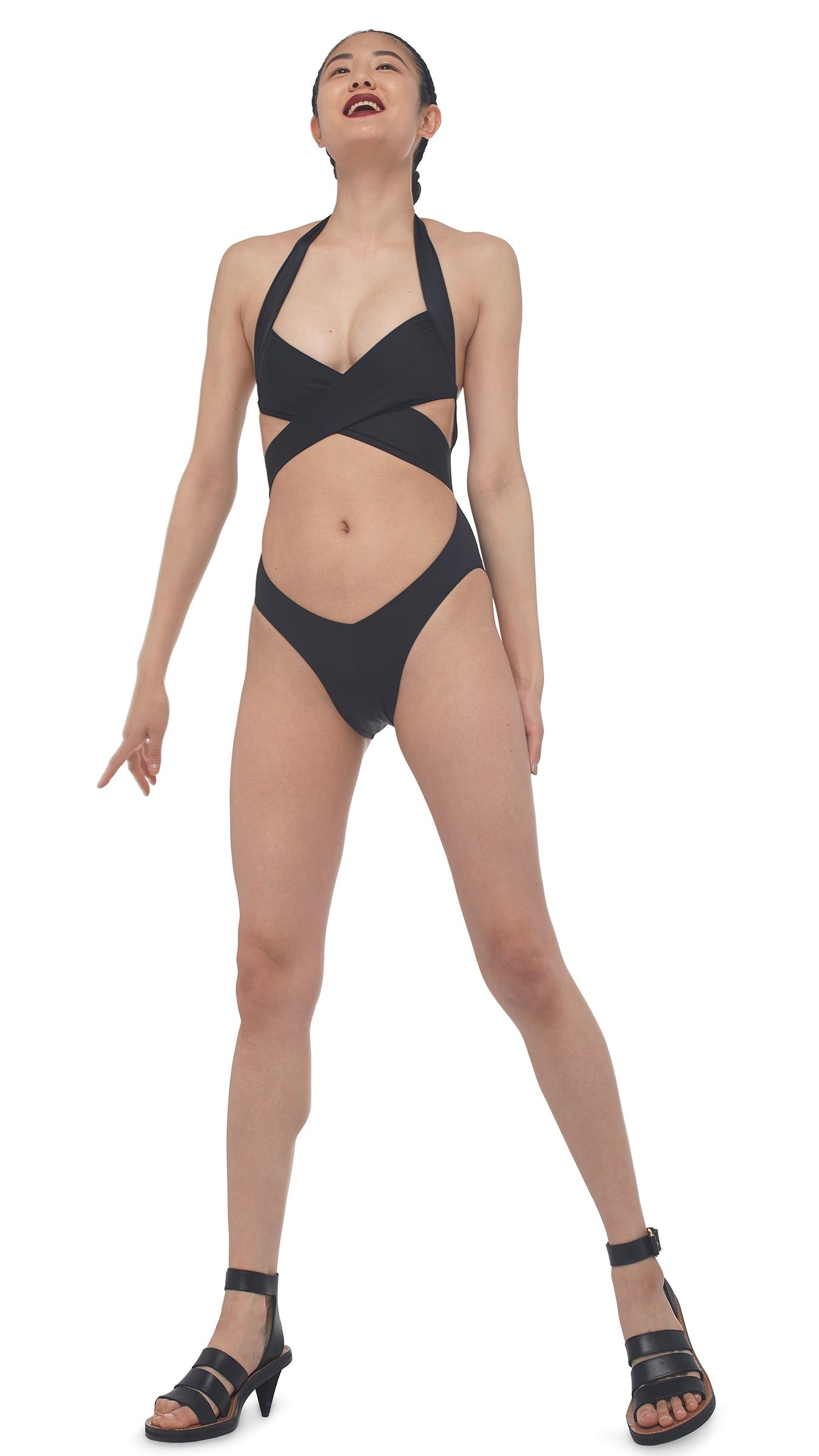 HALTER CROSS MIO sold by Norma Kamali product image thumbnail 3