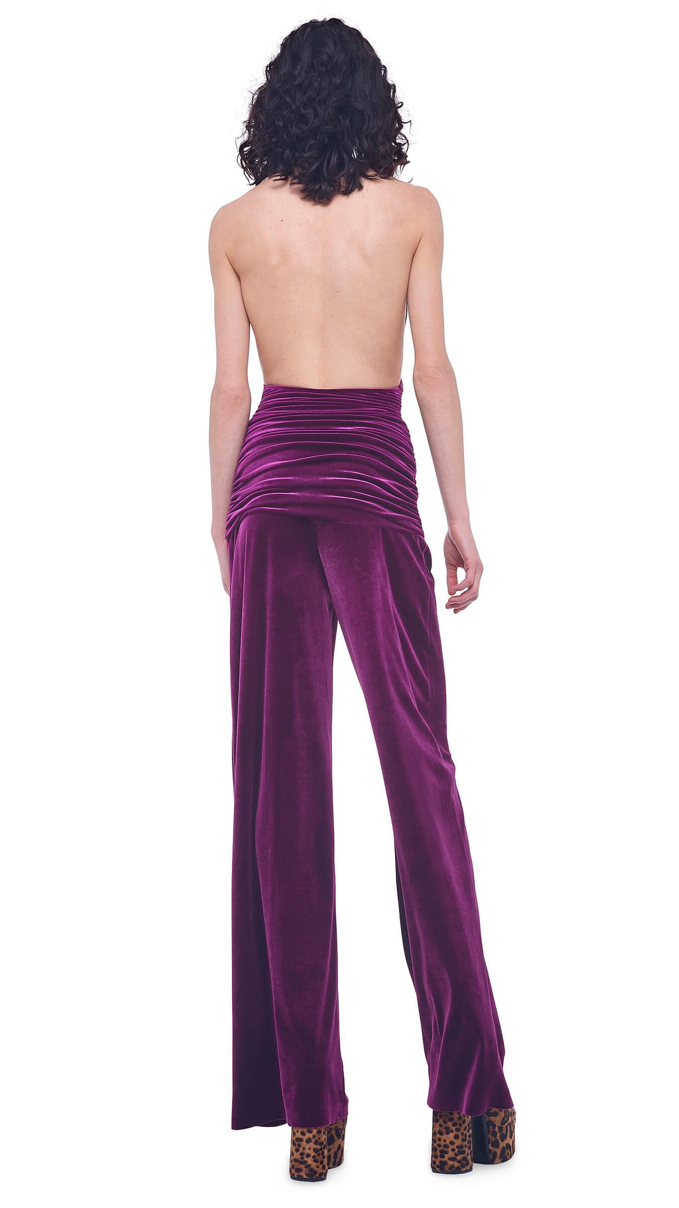 HALTER BILL JUMPSUIT sold by Norma Kamali product image thumbnail 3