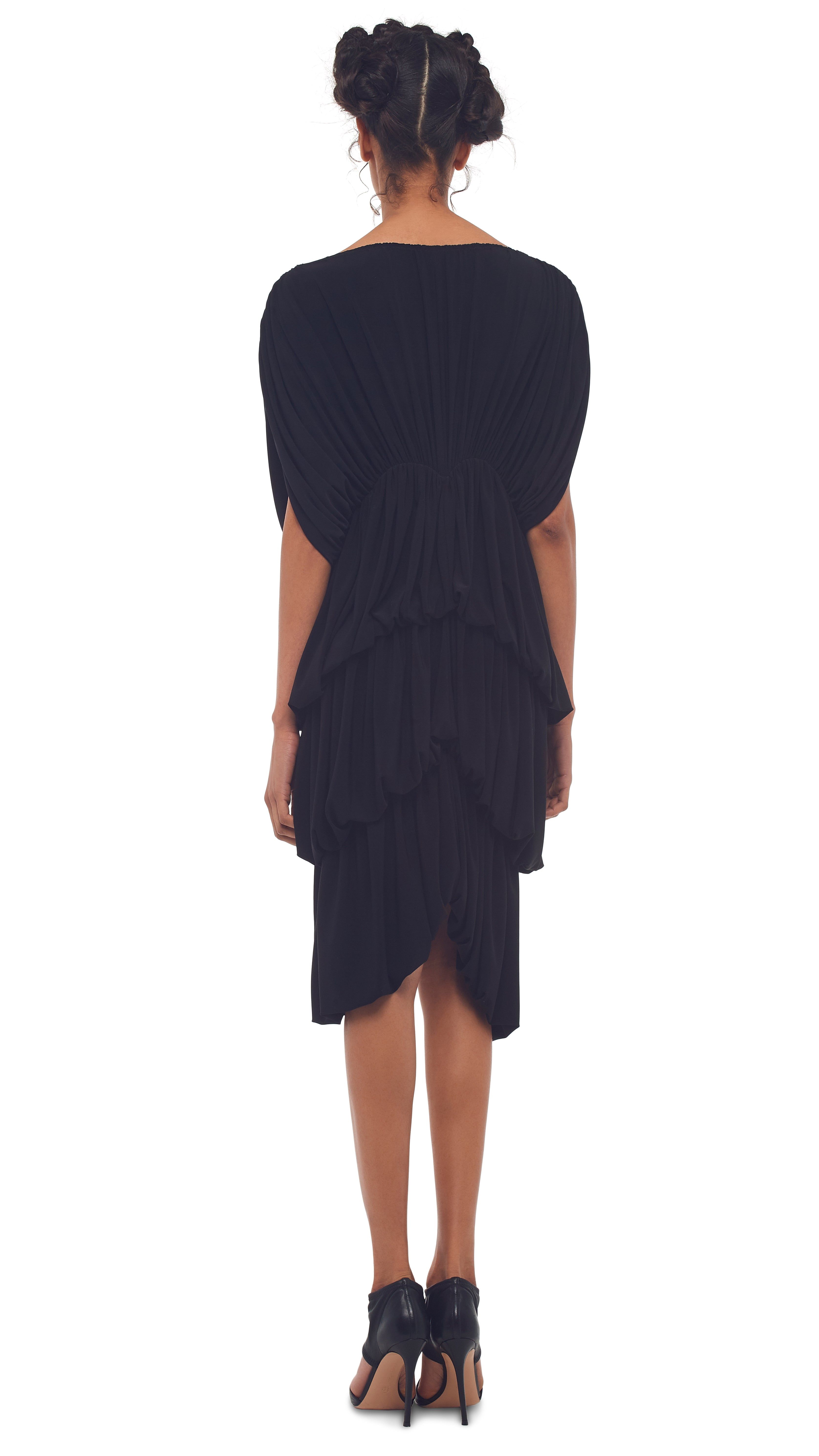 4-TIERED BUTTERFLY DRESS sold by Norma Kamali product image thumbnail 3