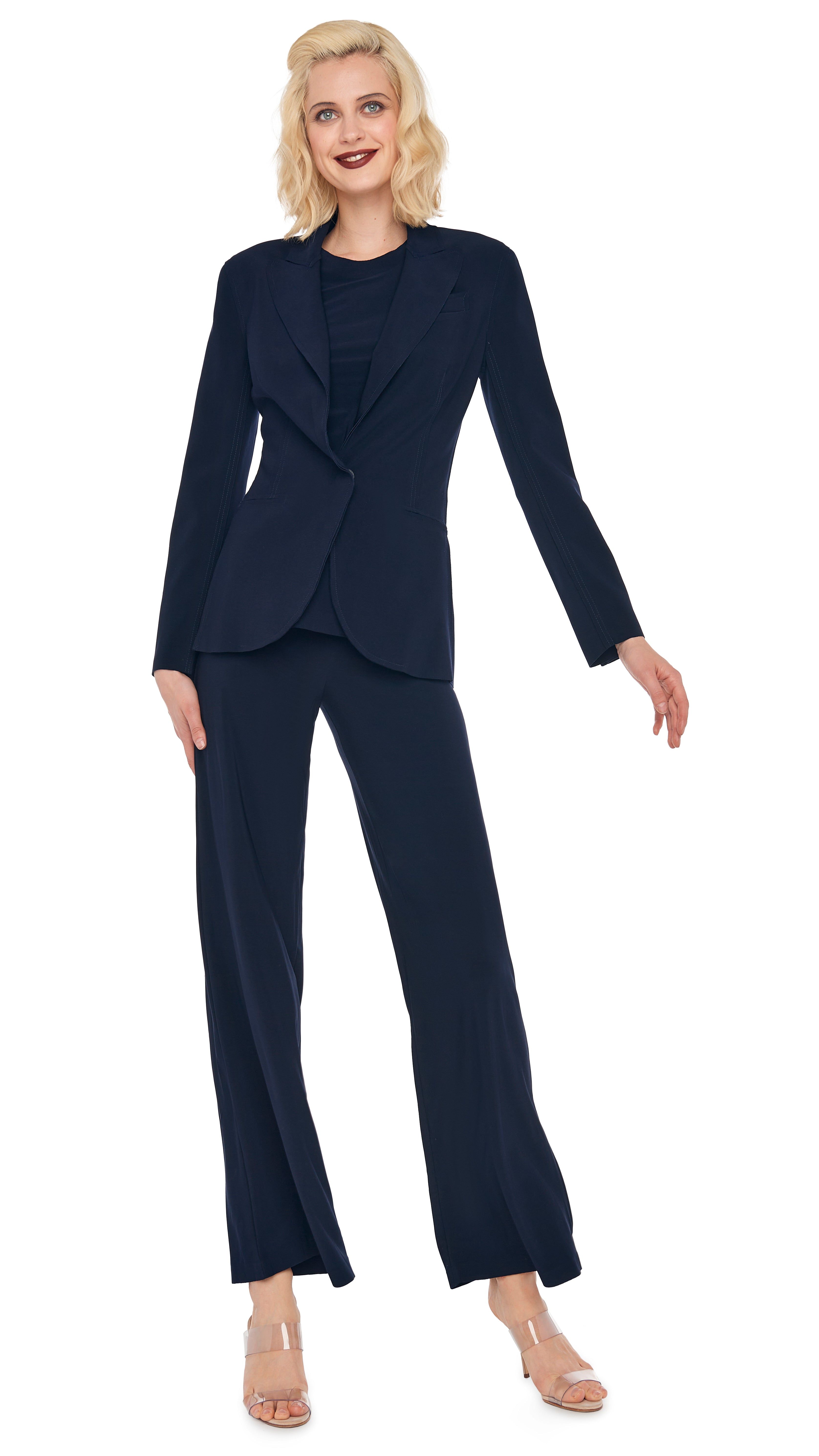 SINGLE BREASTED JACKET sold by Norma Kamali product image thumbnail 6