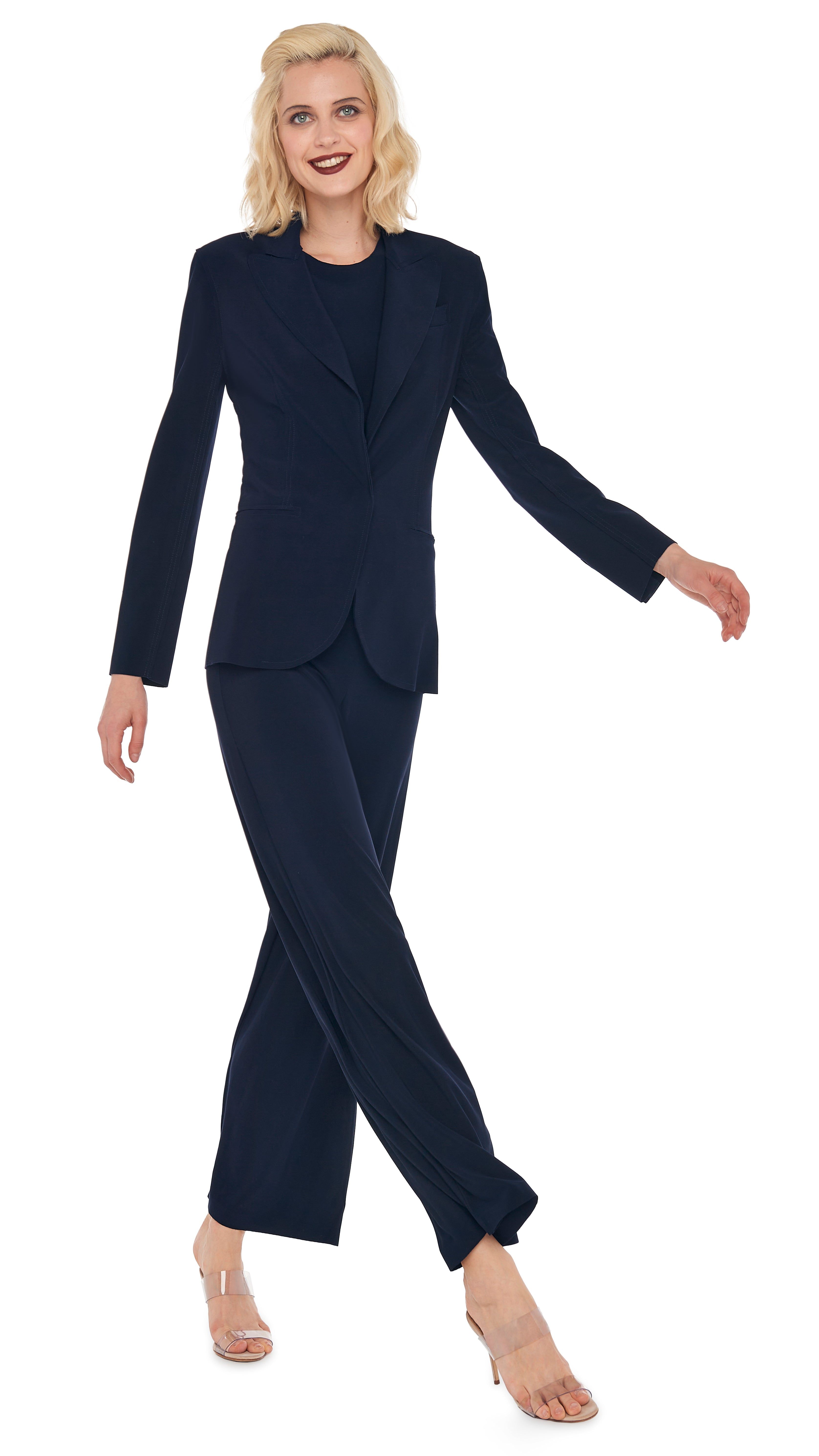 SINGLE BREASTED JACKET sold by Norma Kamali product image thumbnail 5