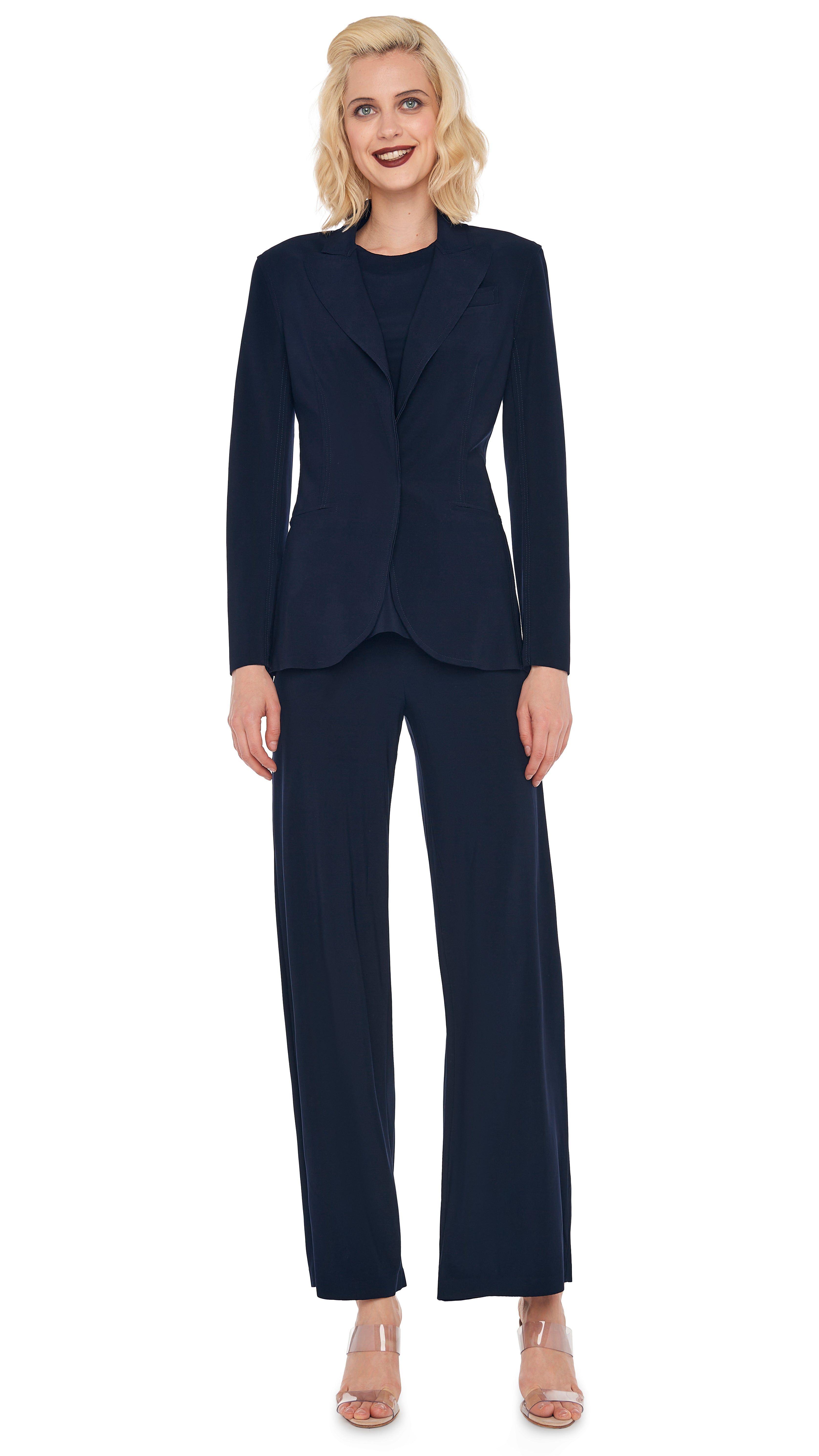 SINGLE BREASTED JACKET sold by Norma Kamali product image thumbnail 2