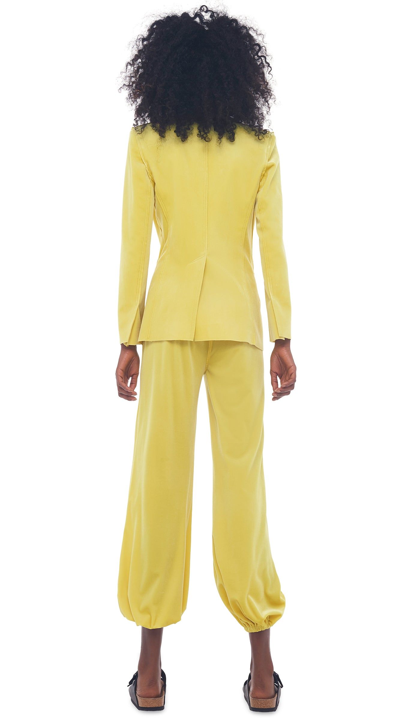 BF PUFF JOG PANT sold by Norma Kamali product image thumbnail 3