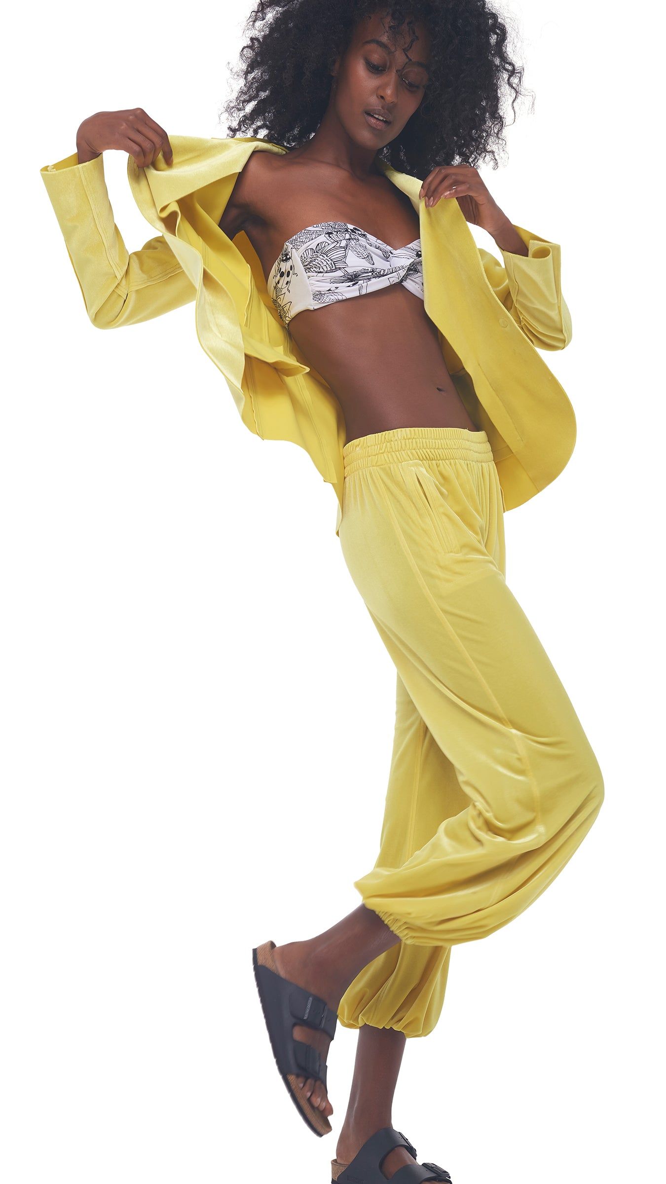 BF PUFF JOG PANT sold by Norma Kamali product image thumbnail 5