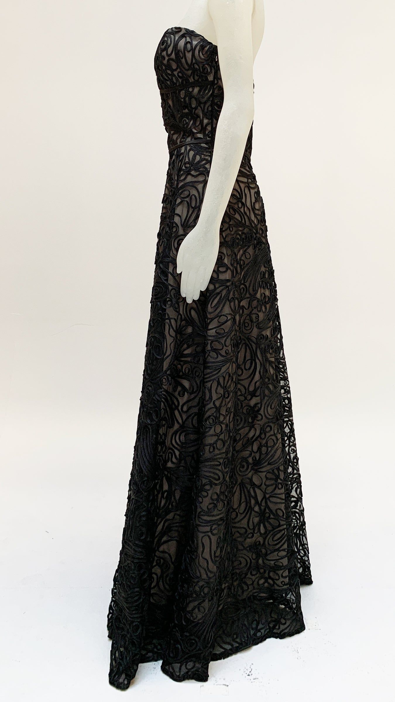STRAPLESS PRINCESS DRESS sold by Norma Kamali product image thumbnail 3