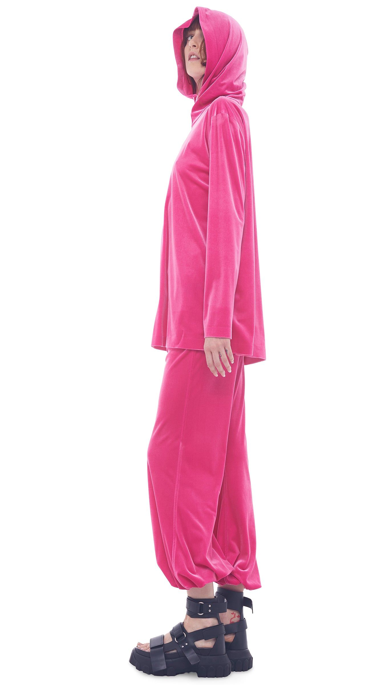 BF PUFF JOG PANT sold by Norma Kamali product image thumbnail 2