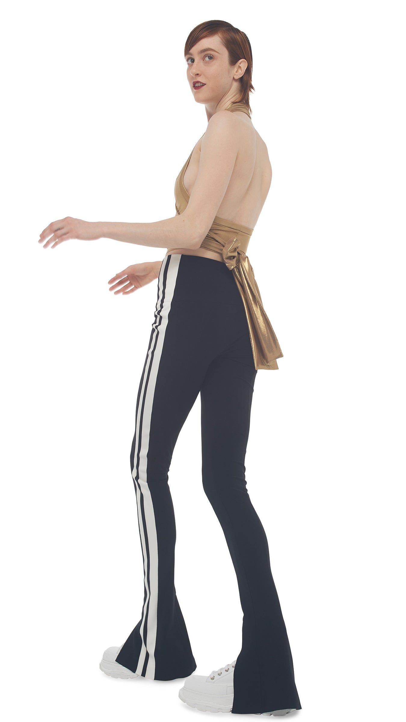 HALTER WRAP TOP sold by Norma Kamali product image thumbnail 4