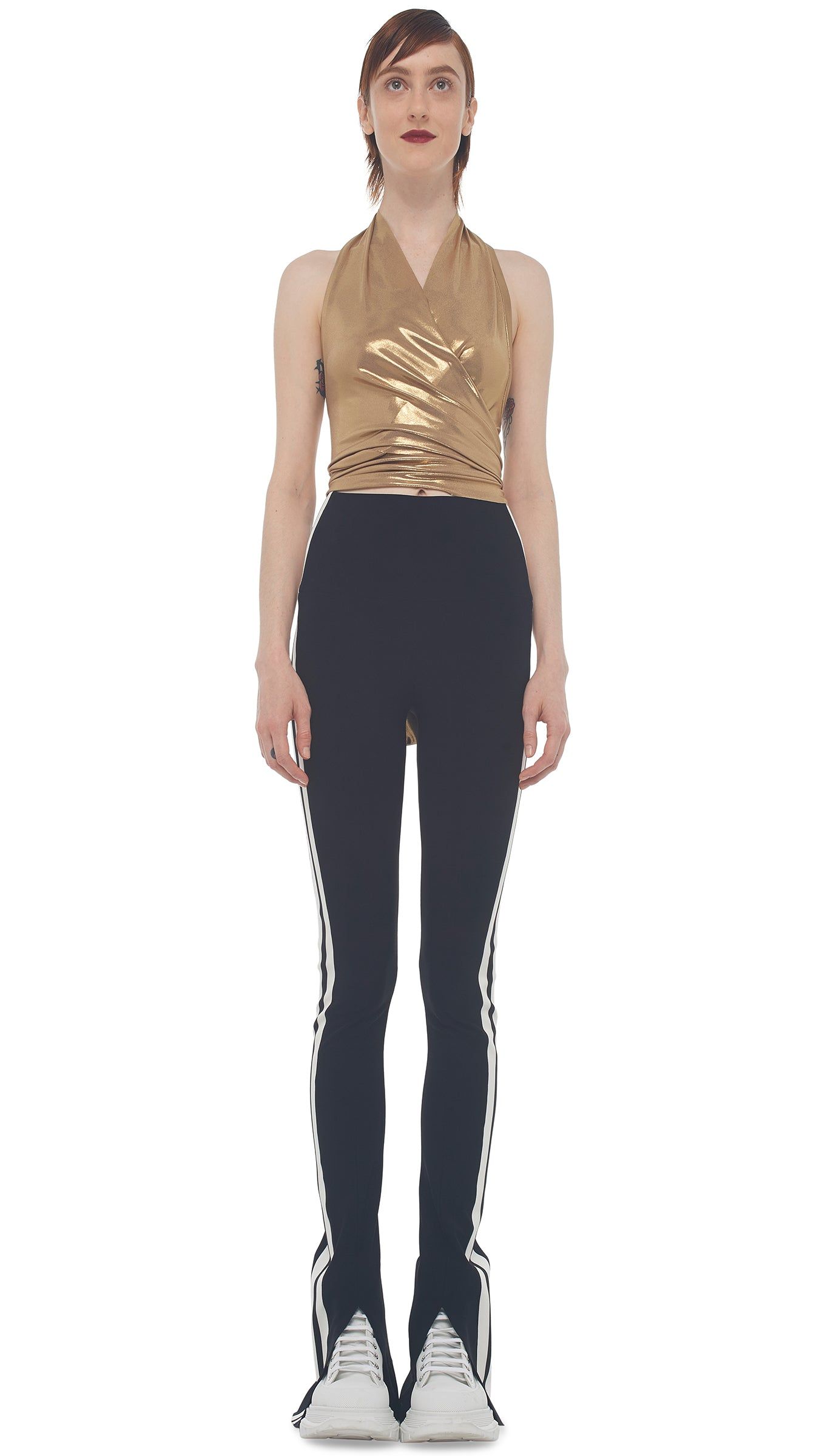 HALTER WRAP TOP sold by Norma Kamali