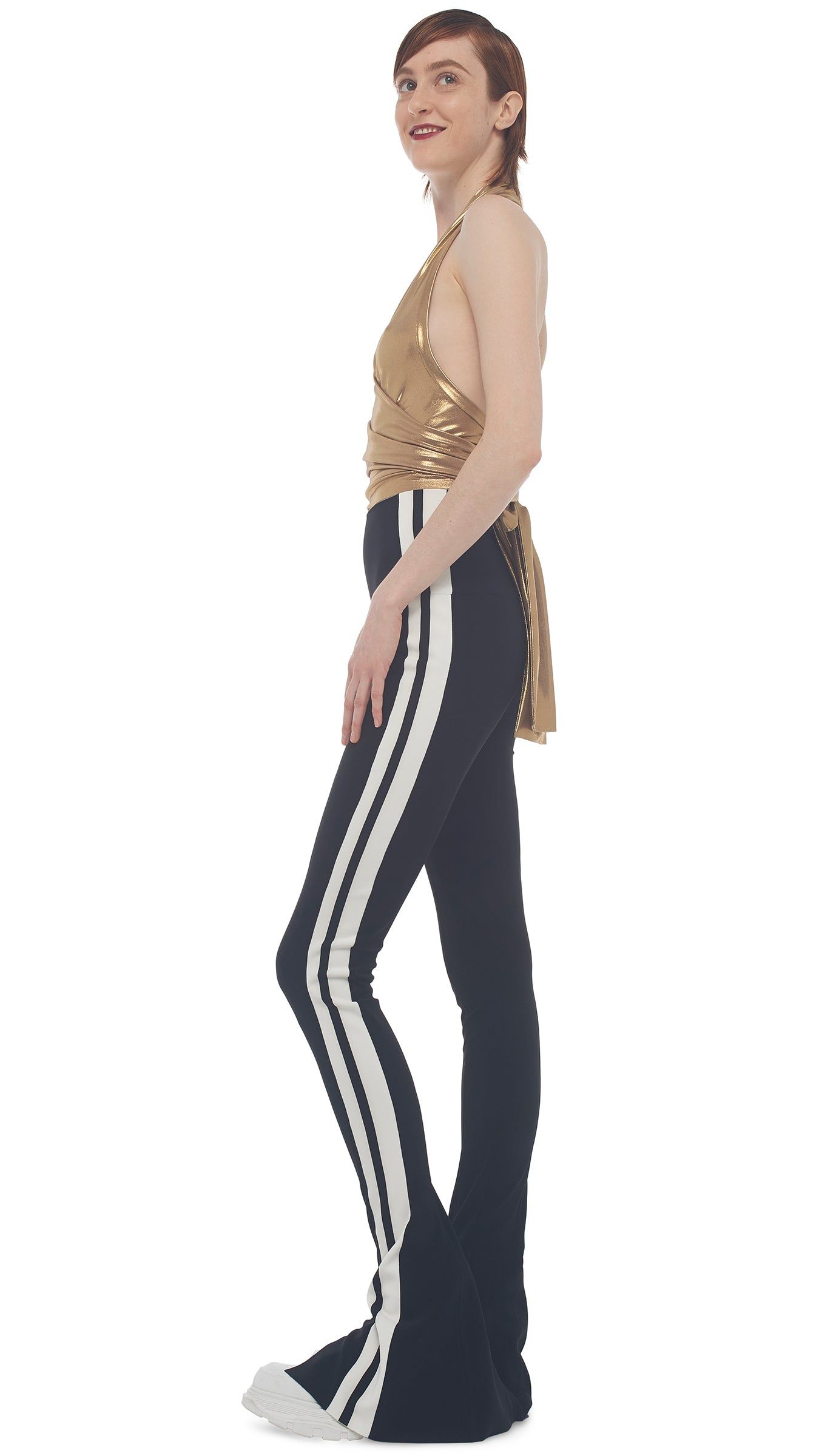 HALTER WRAP TOP sold by Norma Kamali product image thumbnail 2