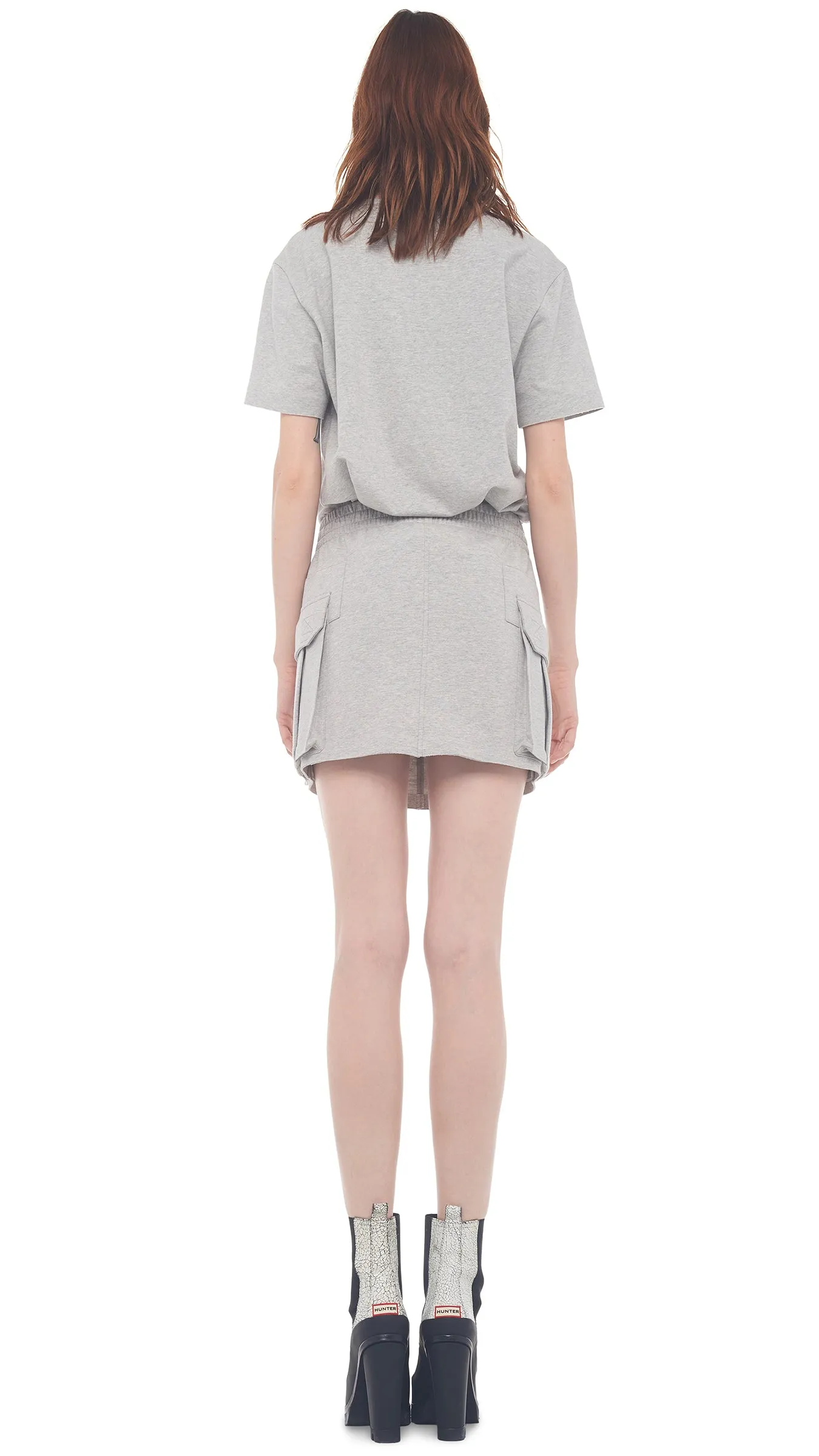 SHORT SLEEVE BOXY TOP sold by Norma Kamali product image thumbnail 3
