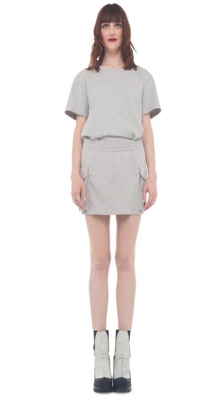 SHORT SLEEVE BOXY TOP sold by Norma Kamali