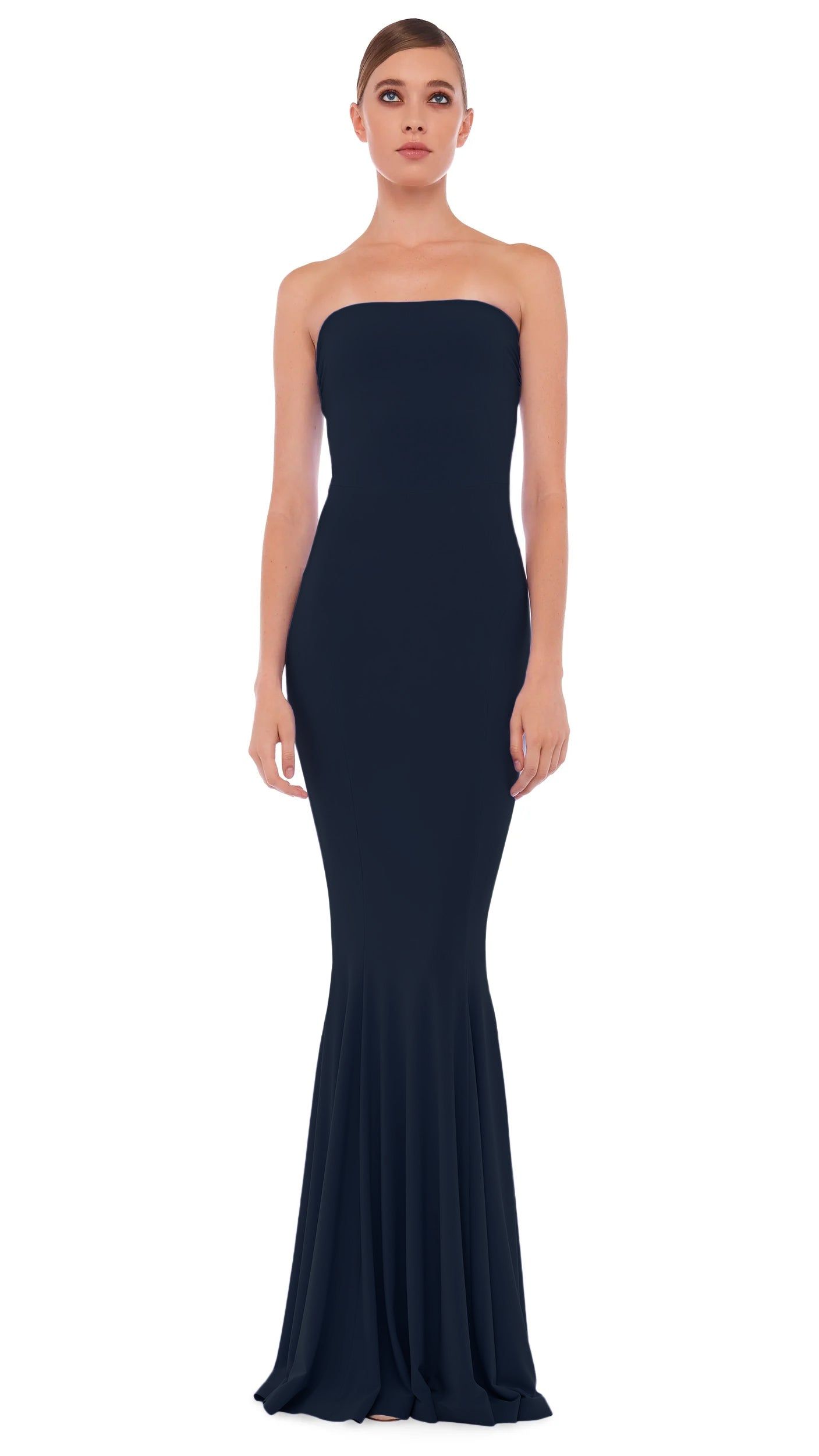 STRAPLESS FISHTAIL GOWN sold by Norma Kamali