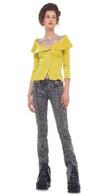 OFF SHOULDER SB JACKET sold by Norma Kamali