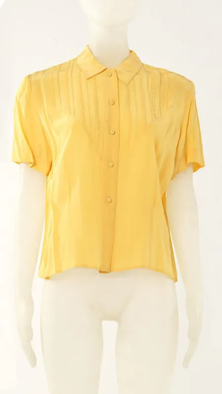 SHORT SLEEVE BLOUSE sold by Norma Kamali