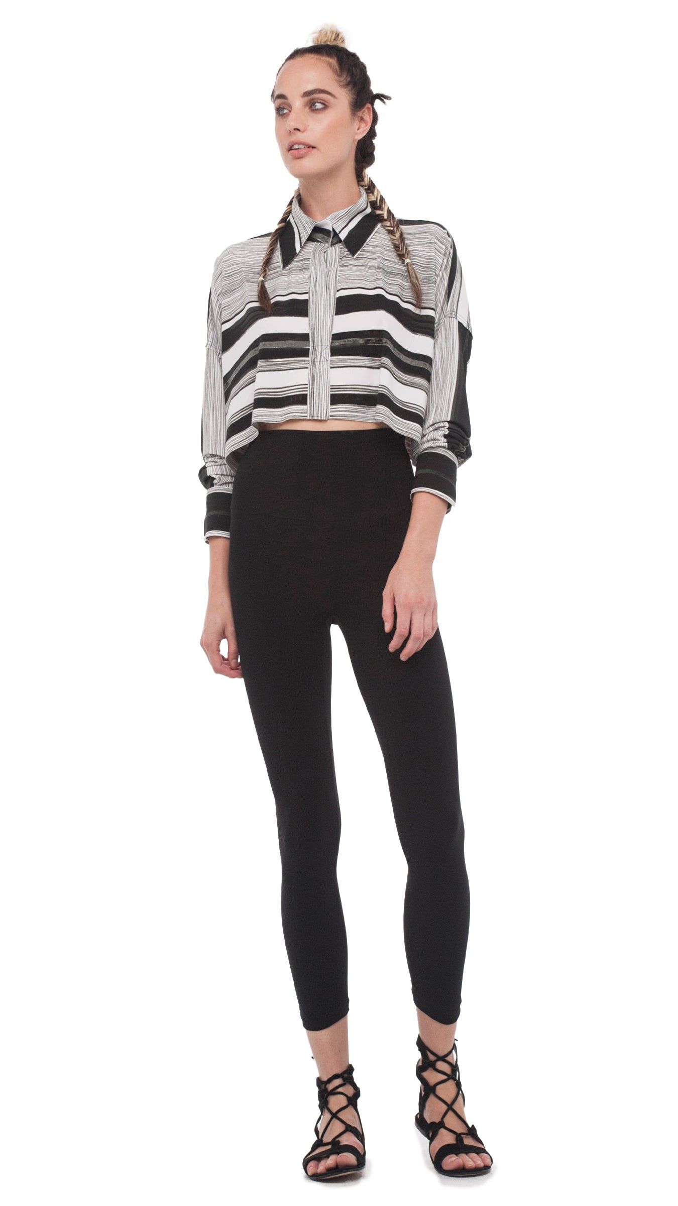 NK CROPPED BOX SHIRT sold by Norma Kamali product image thumbnail 4