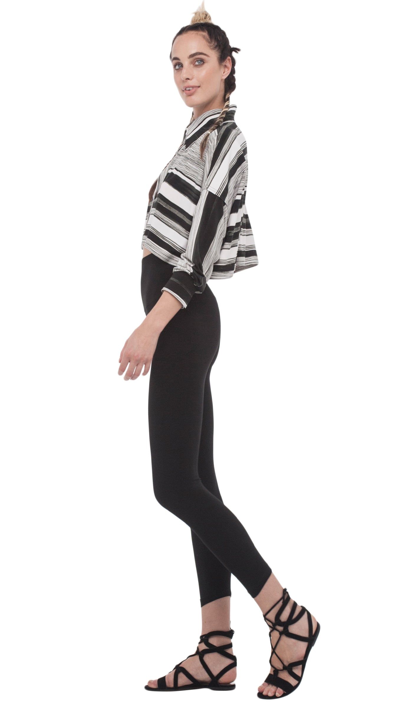 NK CROPPED BOX SHIRT sold by Norma Kamali product image thumbnail 2