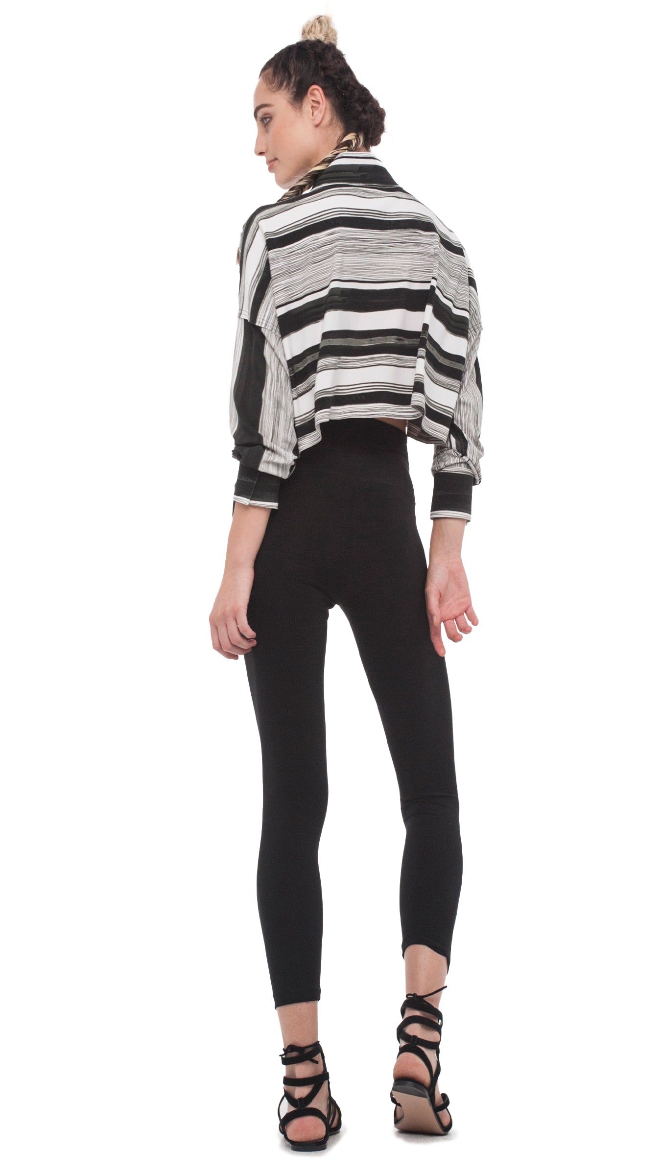 NK CROPPED BOX SHIRT sold by Norma Kamali product image thumbnail 3