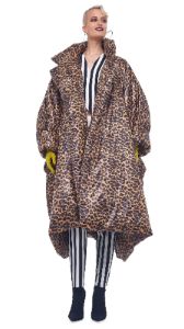 BLANKET SLEEPING BAG COAT sold by Norma Kamali