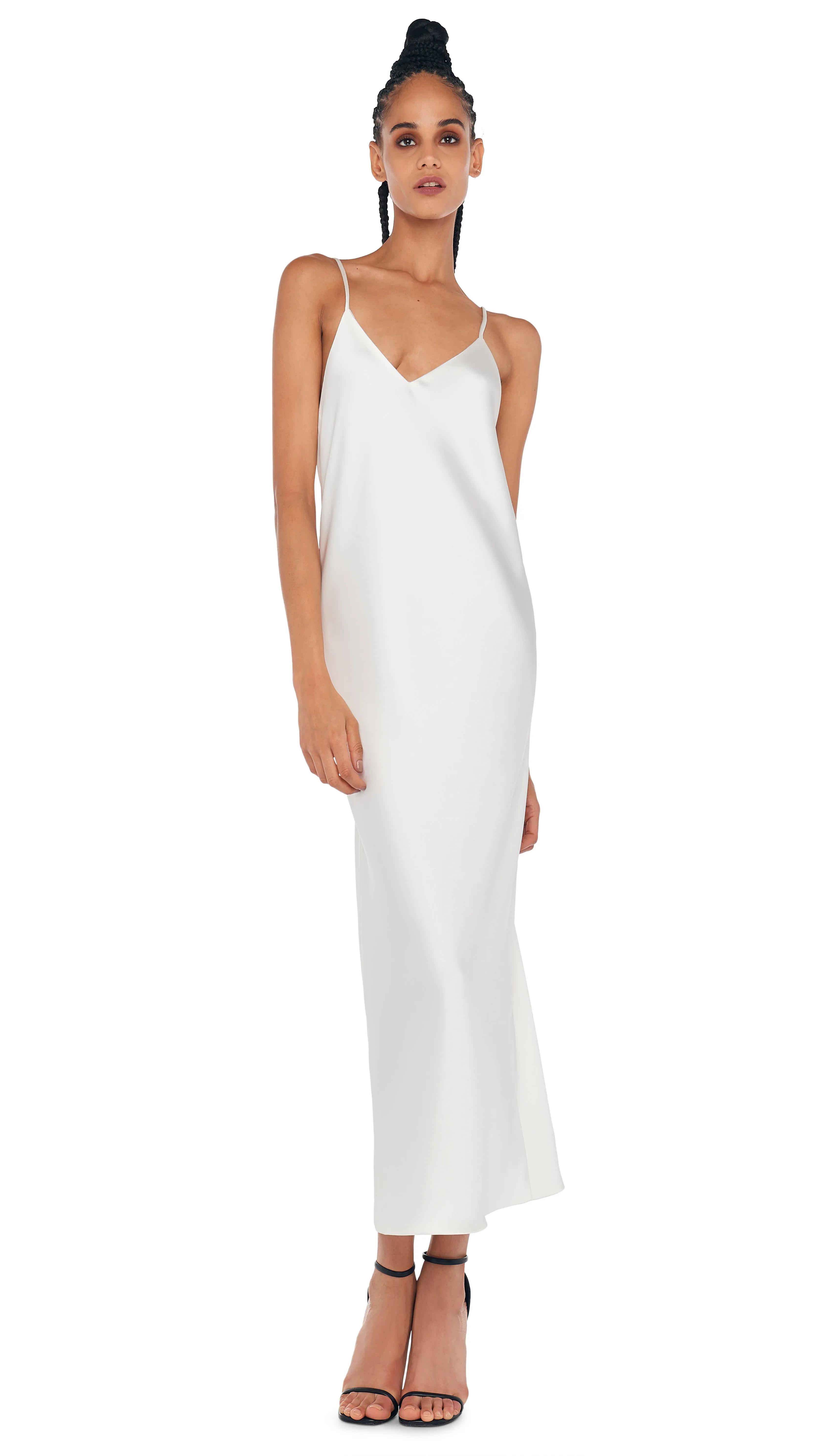 BIAS SLIP DRESS TO MIDCALF sold by Norma Kamali