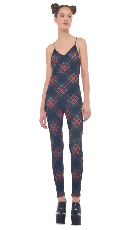 LOW BACK FARA SLIP CATSUIT sold by Norma Kamali