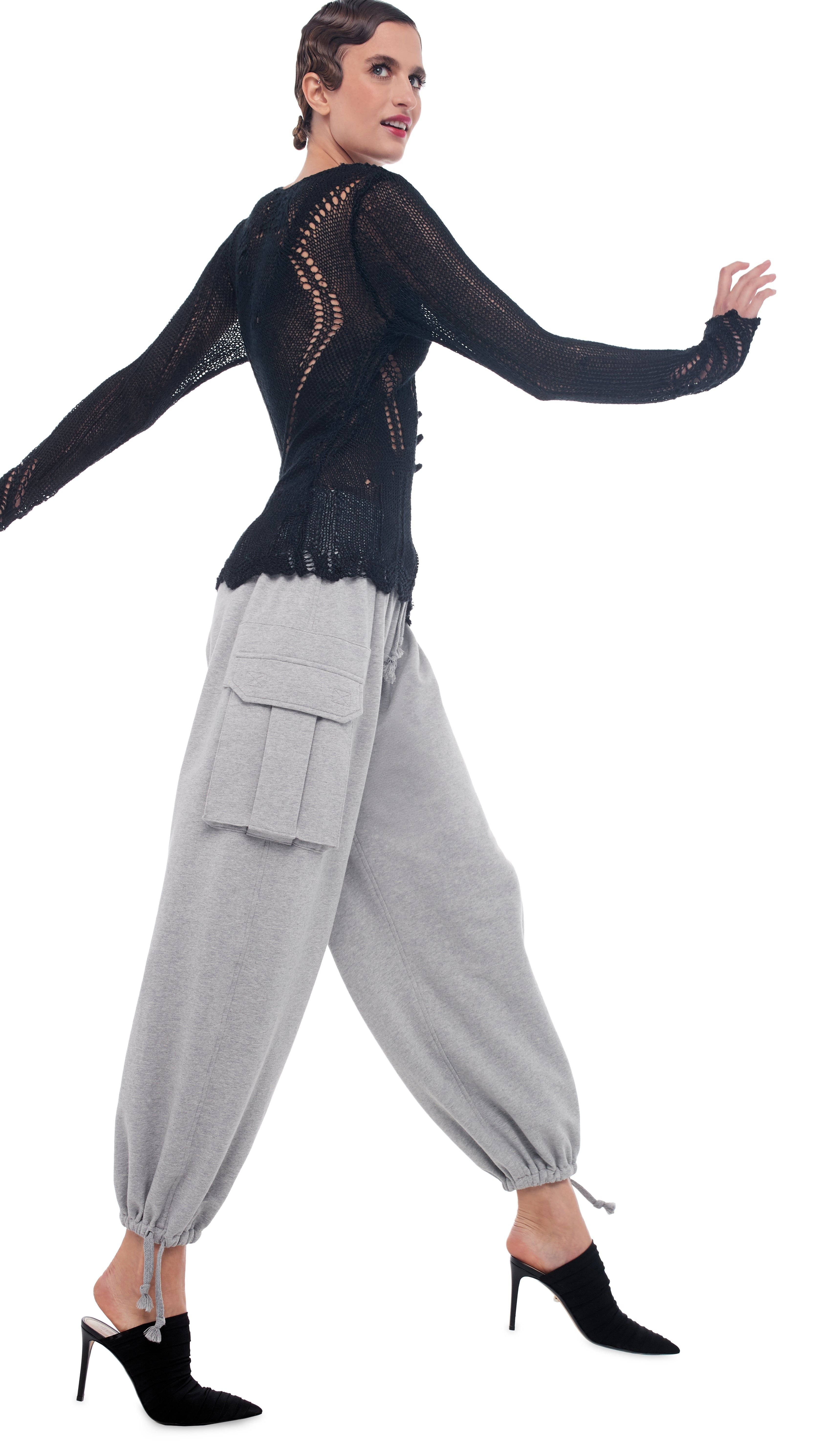 CROCHET TOP sold by Norma Kamali product image thumbnail 5