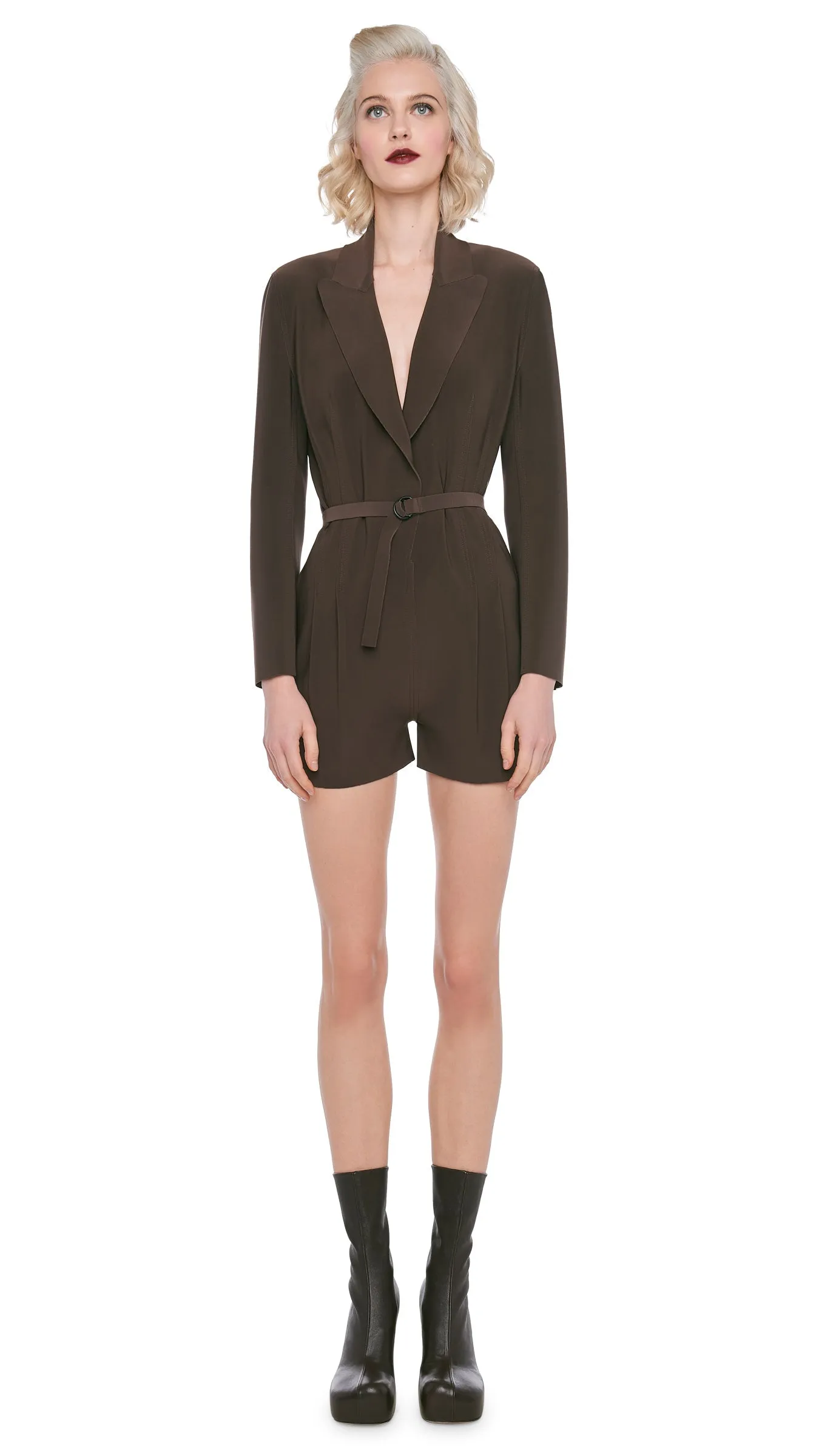 SINGLE BREASTED JUMPSHORT sold by Norma Kamali