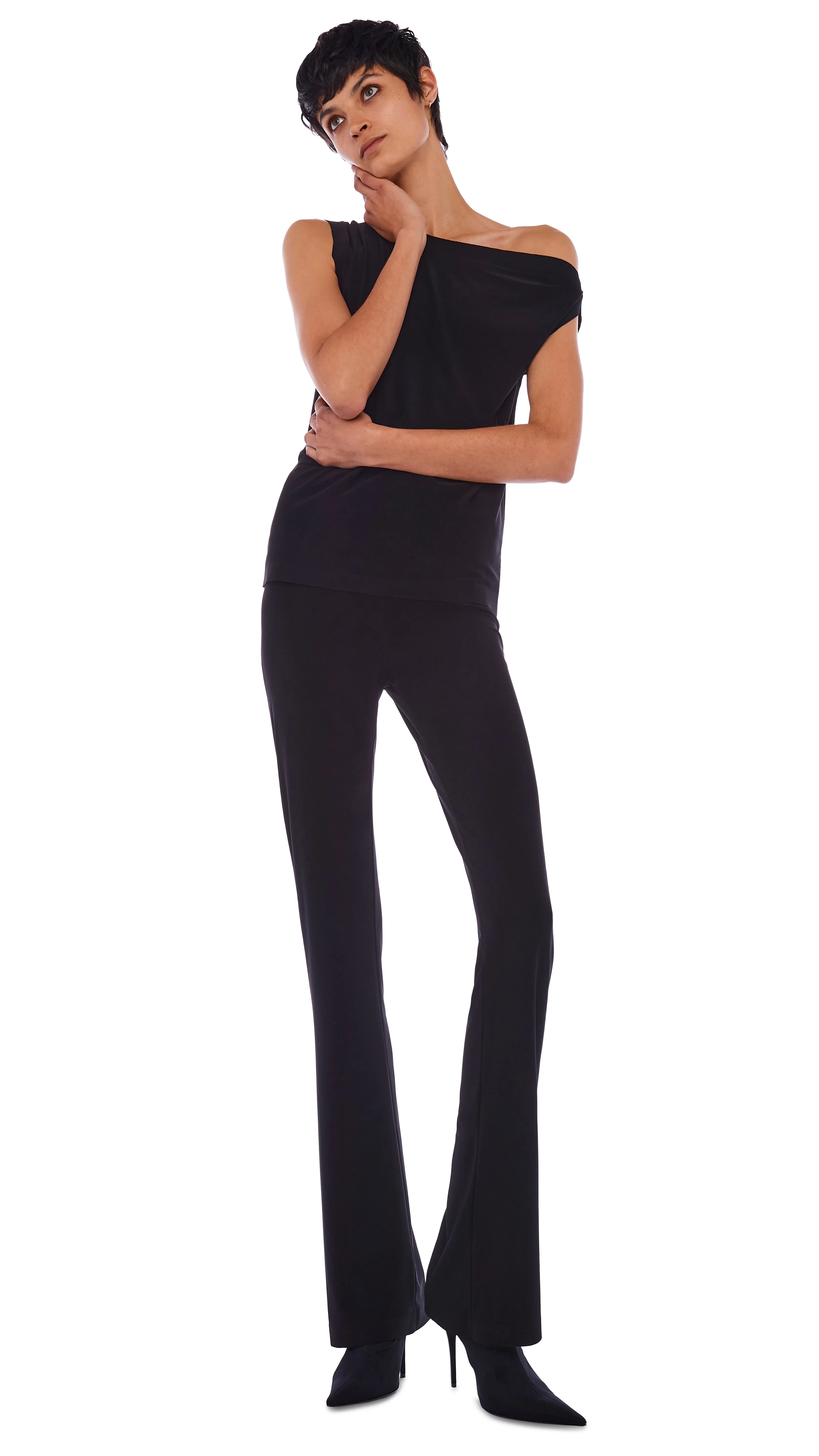 DROP SHOULDER TOP sold by Norma Kamali product image thumbnail 4