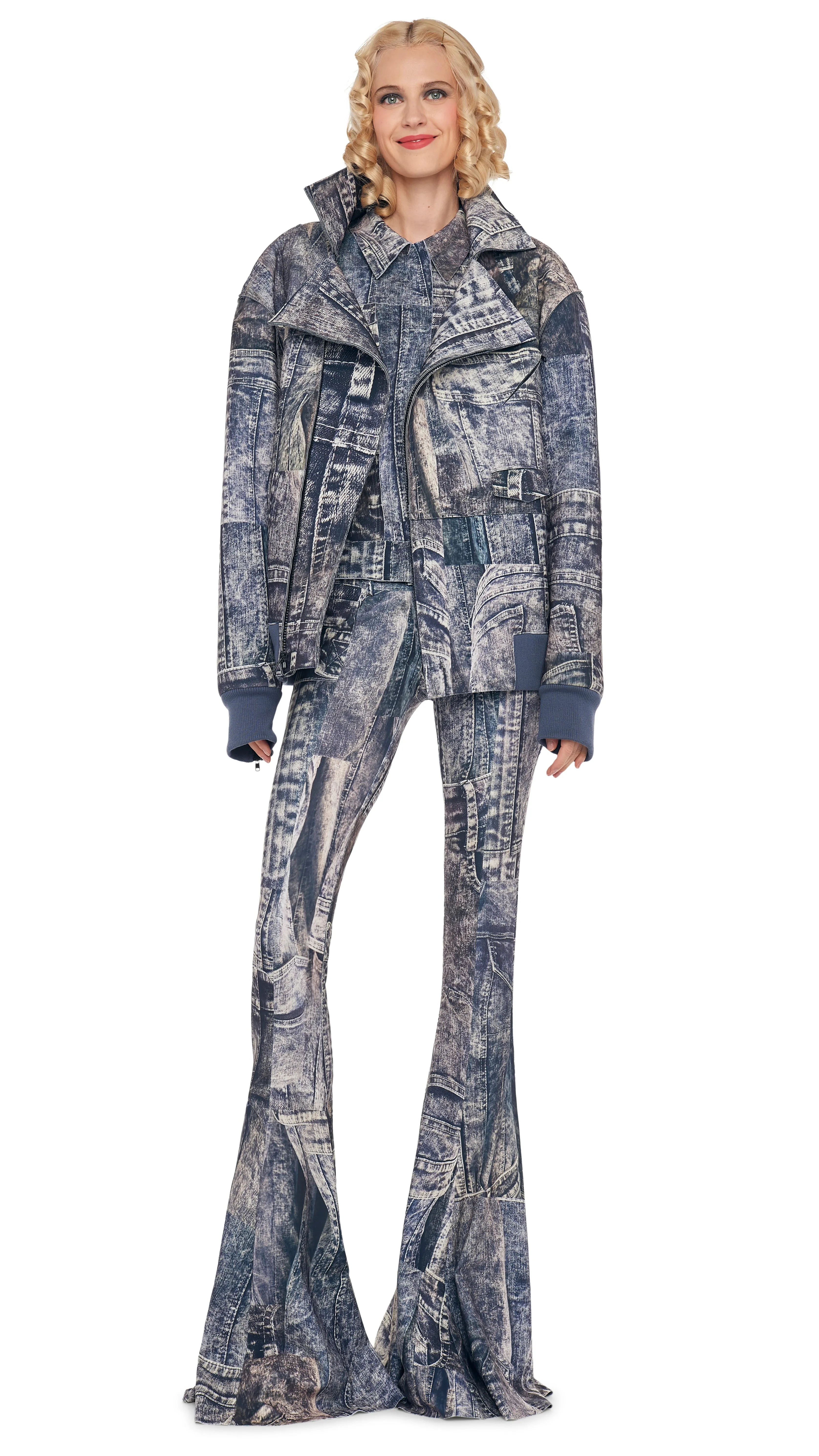 OVERSIZED MOTO JACKET sold by Norma Kamali