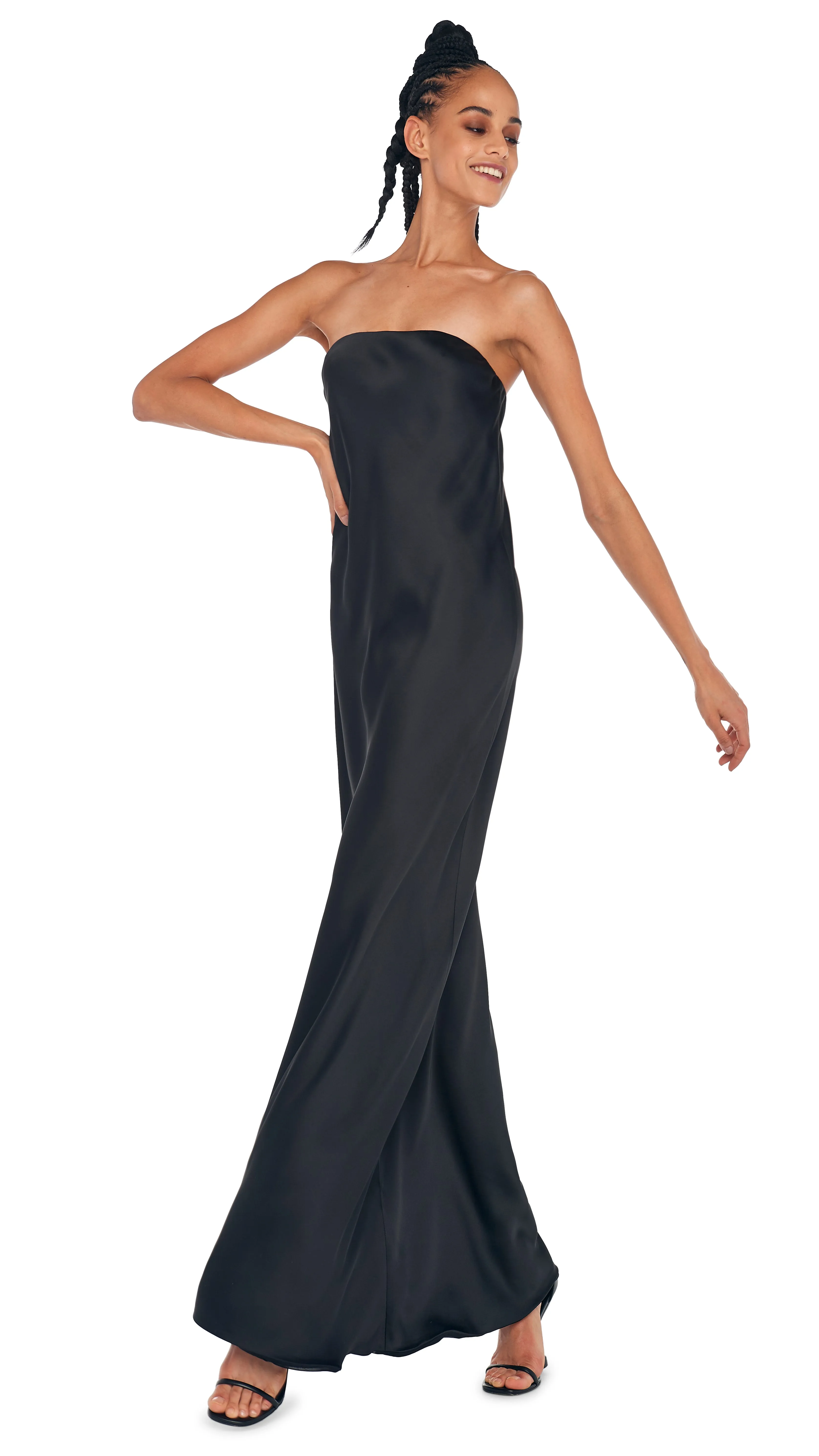 BIAS STRAPLESS GOWN sold by Norma Kamali product image thumbnail 5